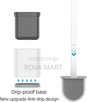 Toilet Cleaning Silicon Brush