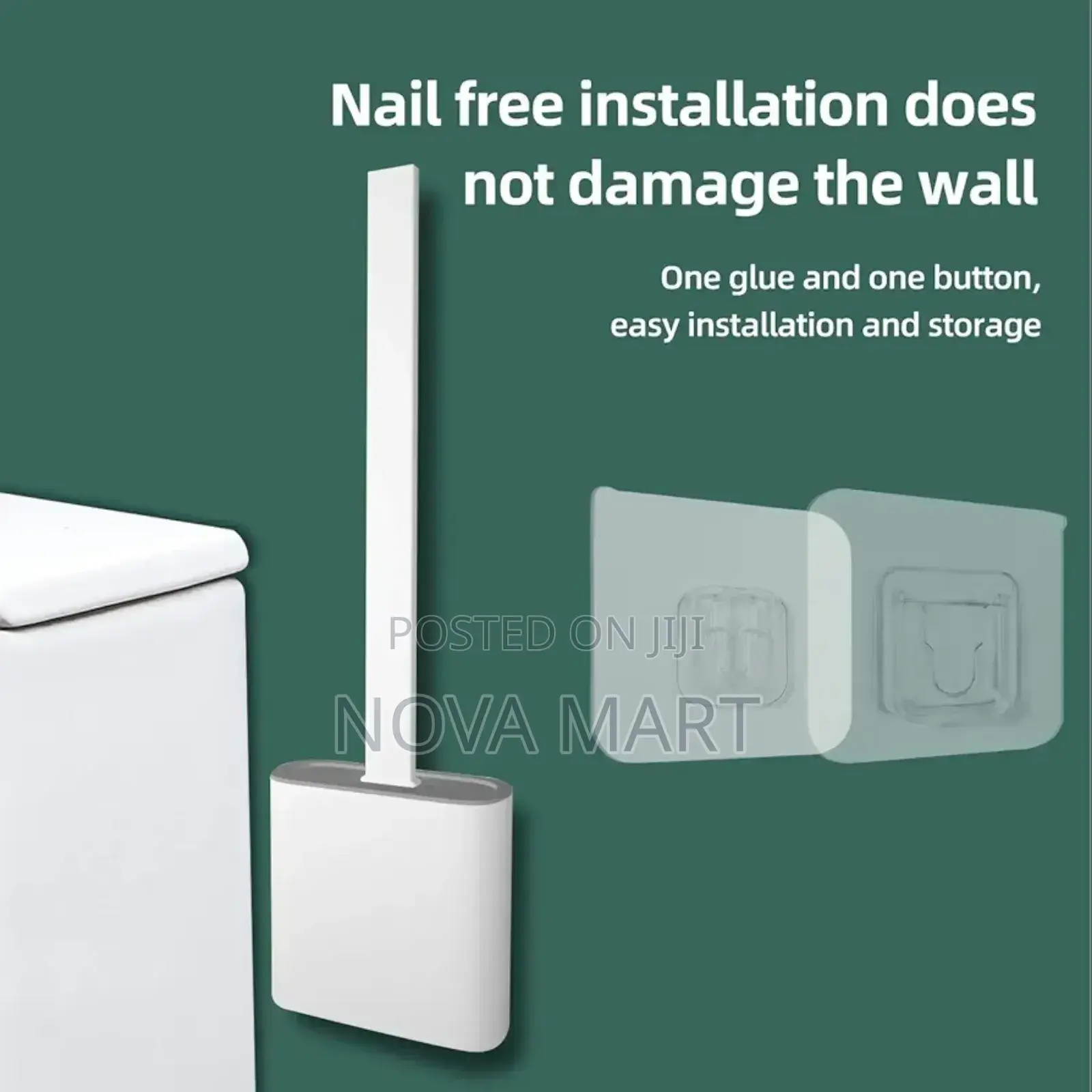 Toilet Cleaning Silicon Brush