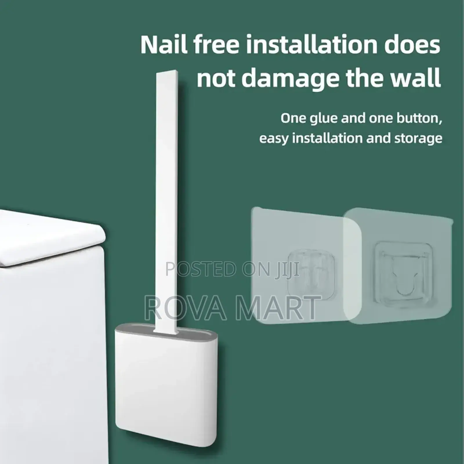 Toilet Cleaning Silicon Brush