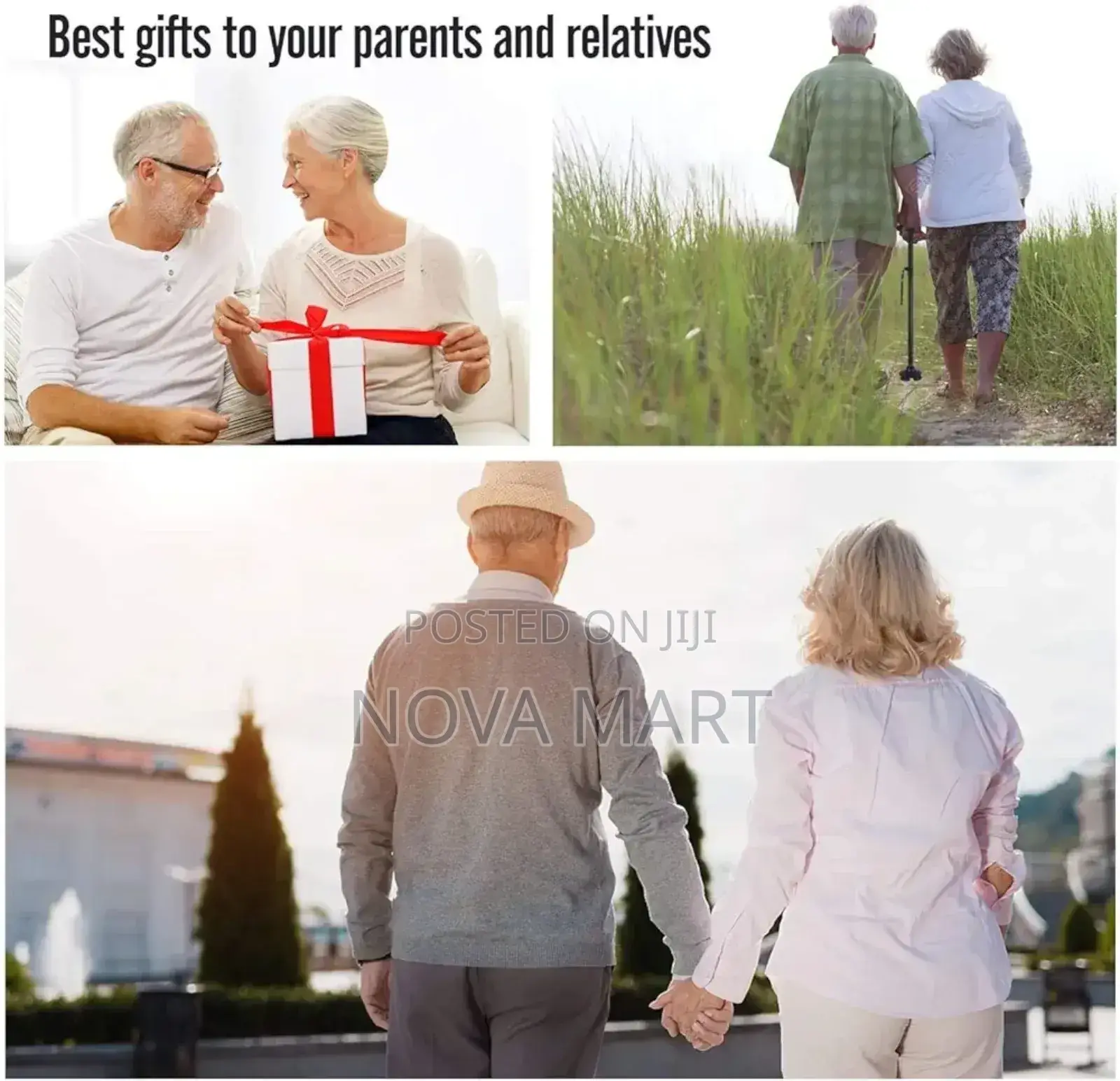 Adjustable Anti-Slip Walking Stick With Led Light