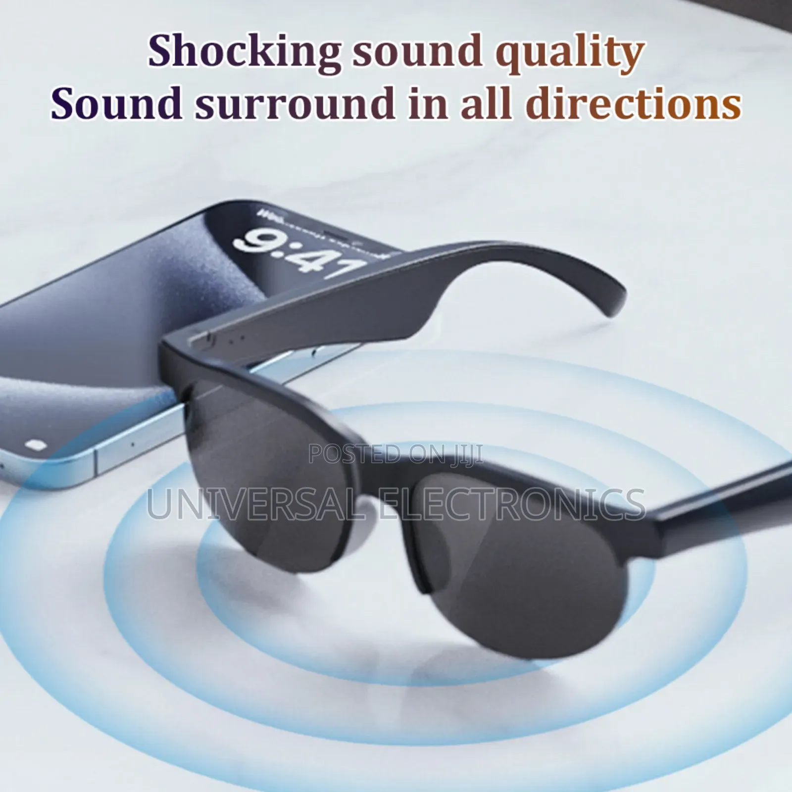 Stylish Wireless Music Shades – Classic Fit, Modern Tech