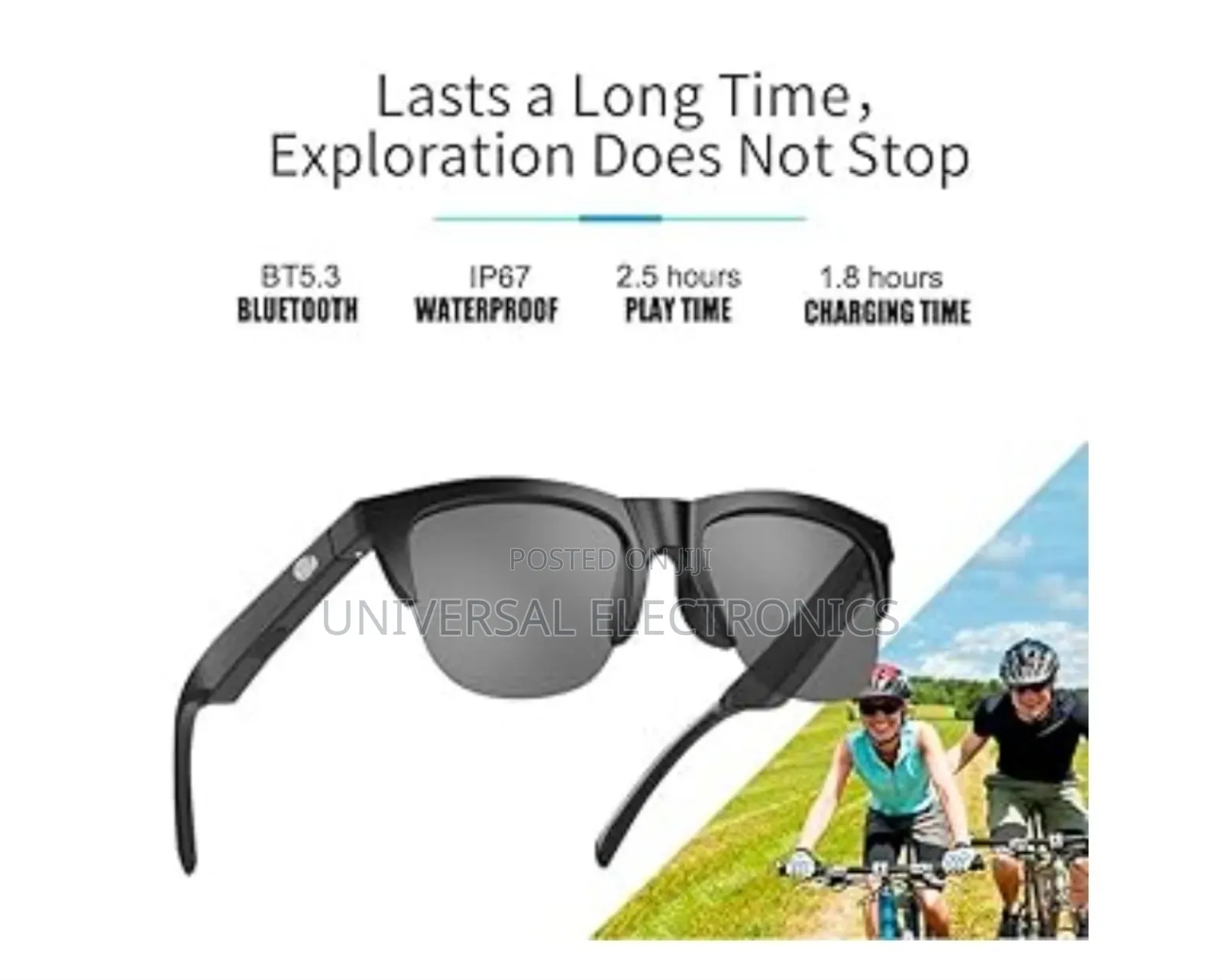 Smart Sunglasses With Headset – Perfect for Outdoor Life