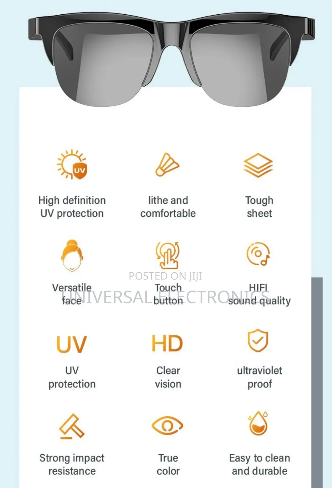 Smart Sunglasses With Headset – Perfect for Outdoor Life