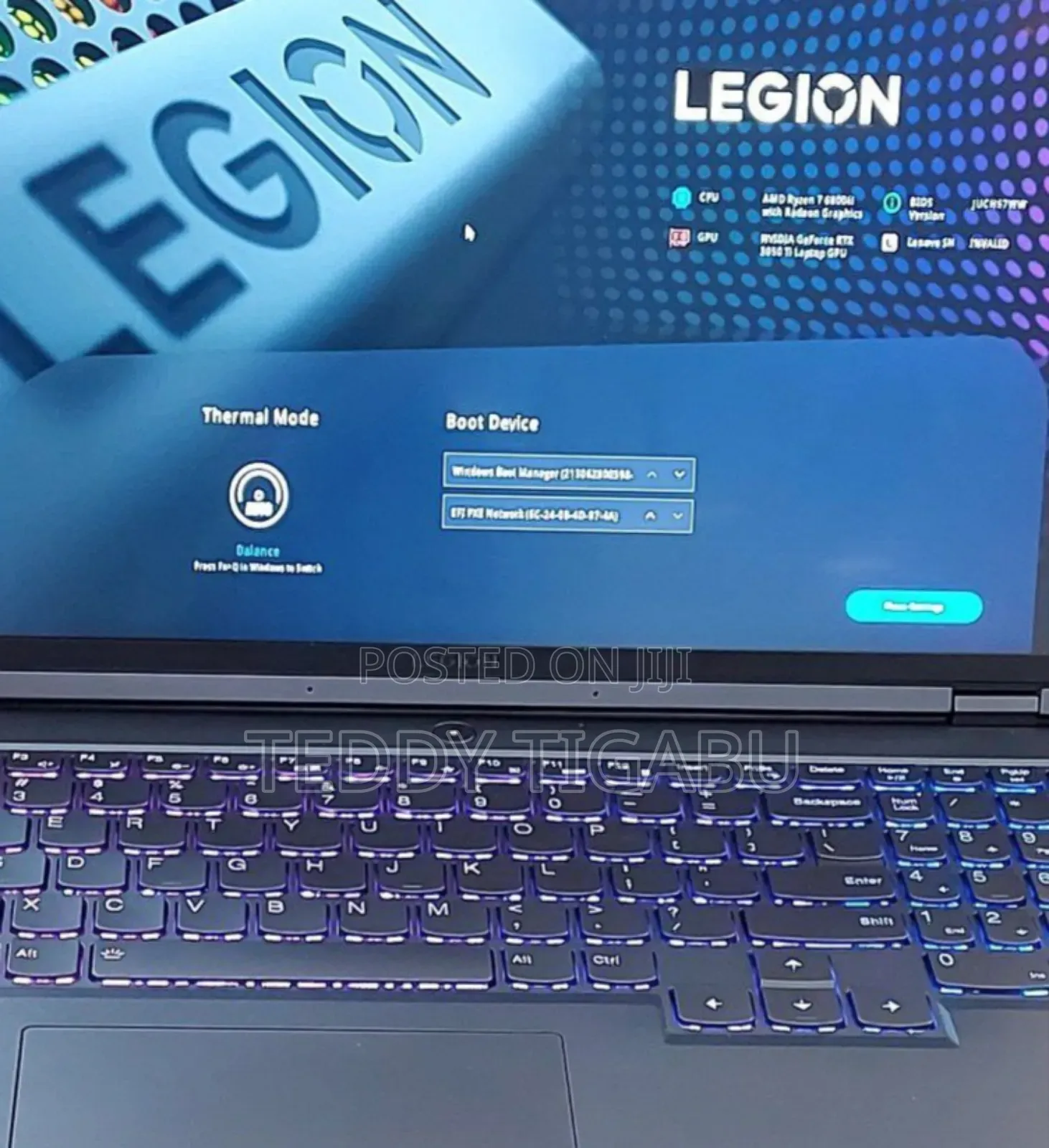 New Laptop Lenovo Legion 5 16GB AMD Ryzen 7 SSD 512GB