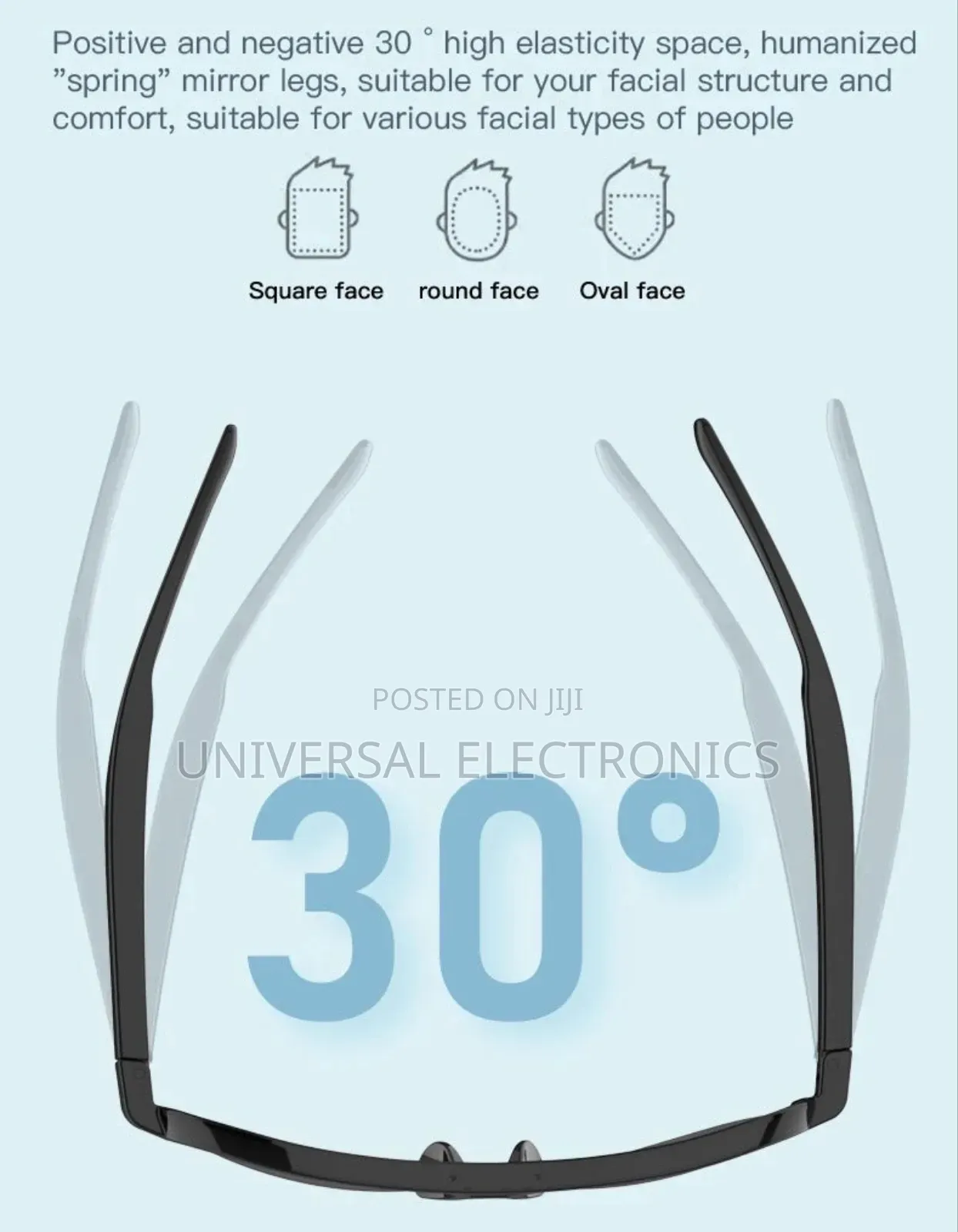 Stylish F08 Bluetooth Glasses With Mic Uv Lens