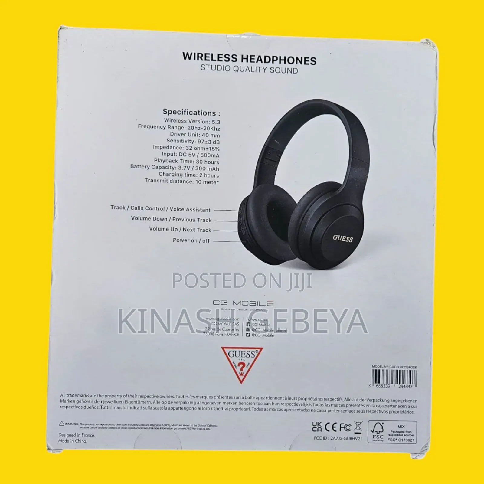 Guess Wireless High Quality Headphones