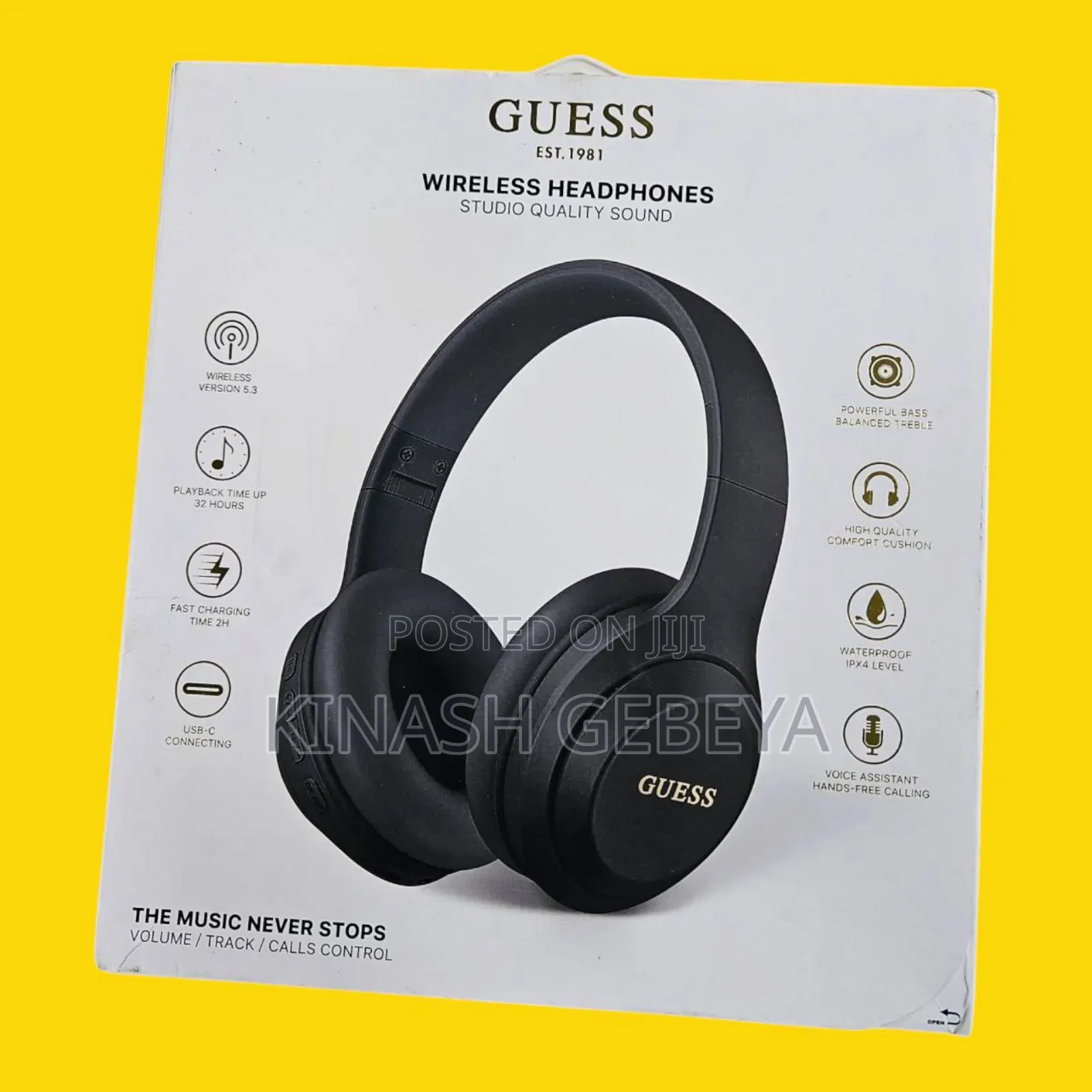 Guess Wireless High Quality Headphones