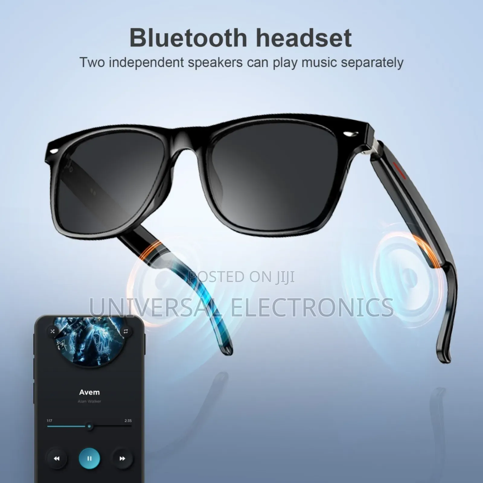 ኦርጂናል Pro Smart Glasses(Open-Ear,Uv400 Polarized Sunglasses)