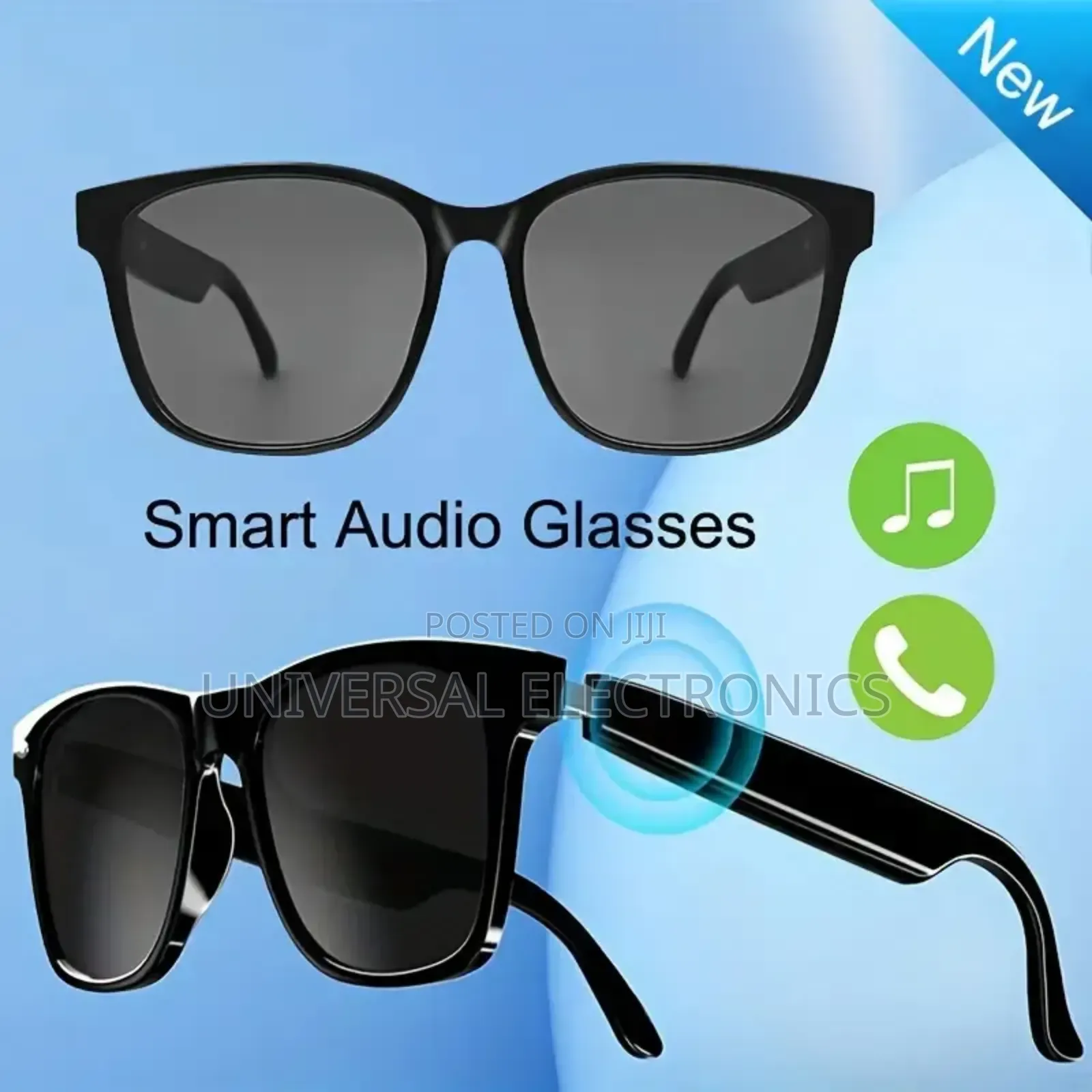 ኦርጂናል Pro Smart Glasses(Open-Ear,Uv400 Polarized Sunglasses)