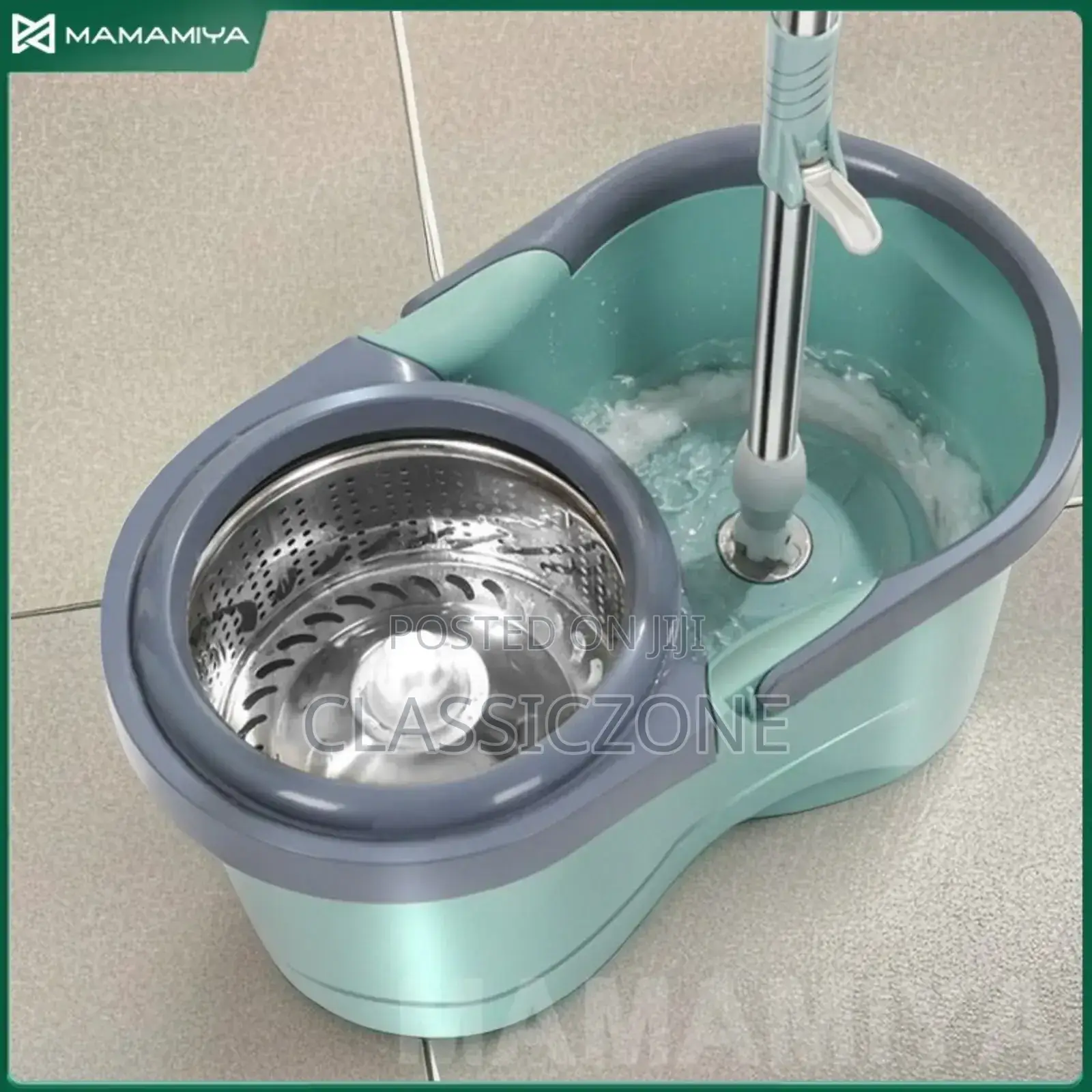 Premium Spin Mop 360°
 የቤት መወልወያ
