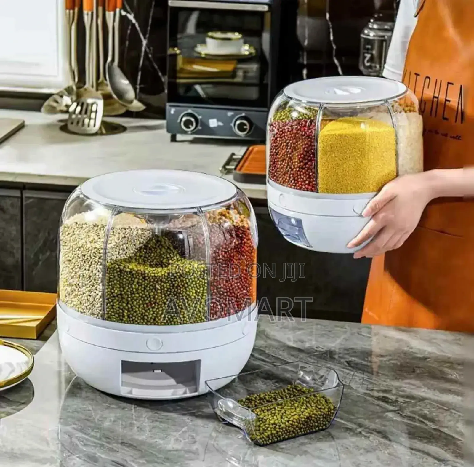 10 Kgcereal Dispenser [[ 10 ኪሎ ጥራጥሬ የሚይዝ]]