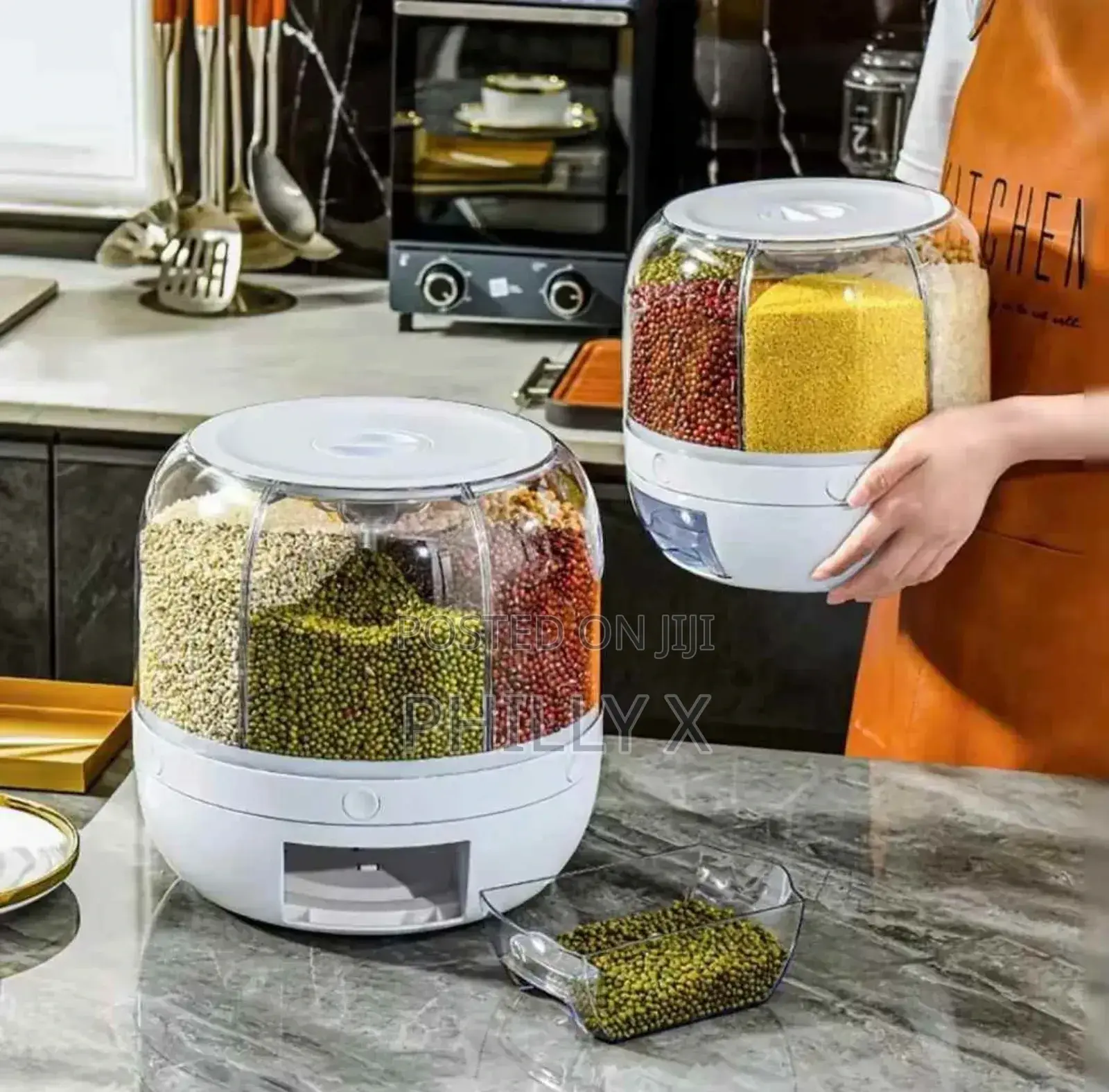10 Kgcereal Dispenser [[ 10 ኪሎ ጥራጥሬ የሚይዝ]]