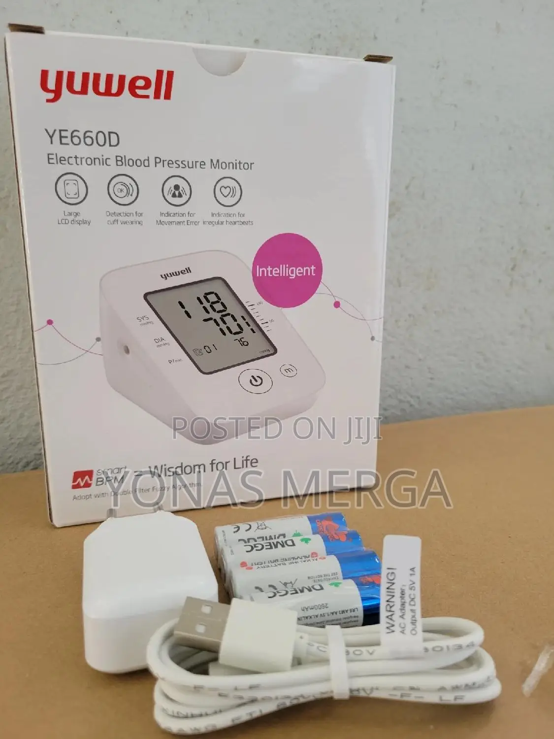 Bp Monitoring園፫product Details of Yuwell Ye660d Bp Monitor