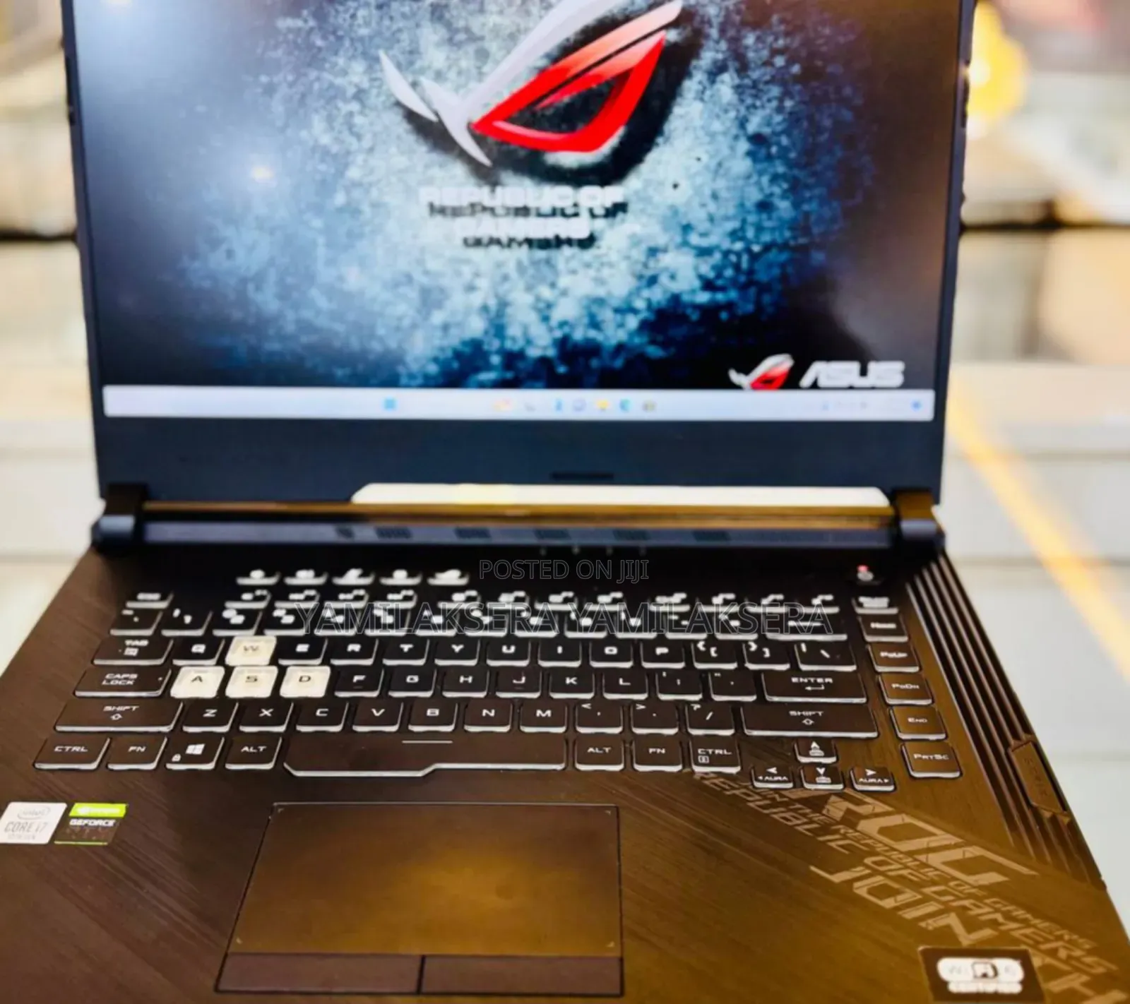 New Laptop Asus ROG Strix G15 16GB Intel Core I7 SSD 512GB