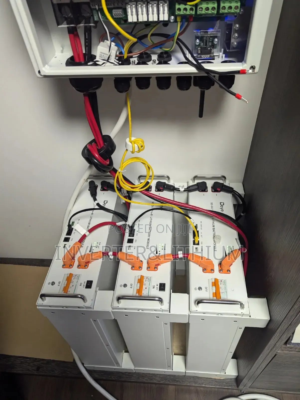 Deye Hybrid Inverter Lithium Iron Phosphate Battery(Ups+)