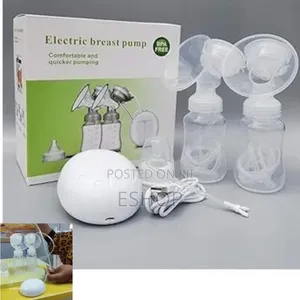 Photo - Automatic Double Electric Breast Pump–Bpa-Free, Dual Control