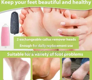 2in1 Electric Foot Grinder Hair Remover