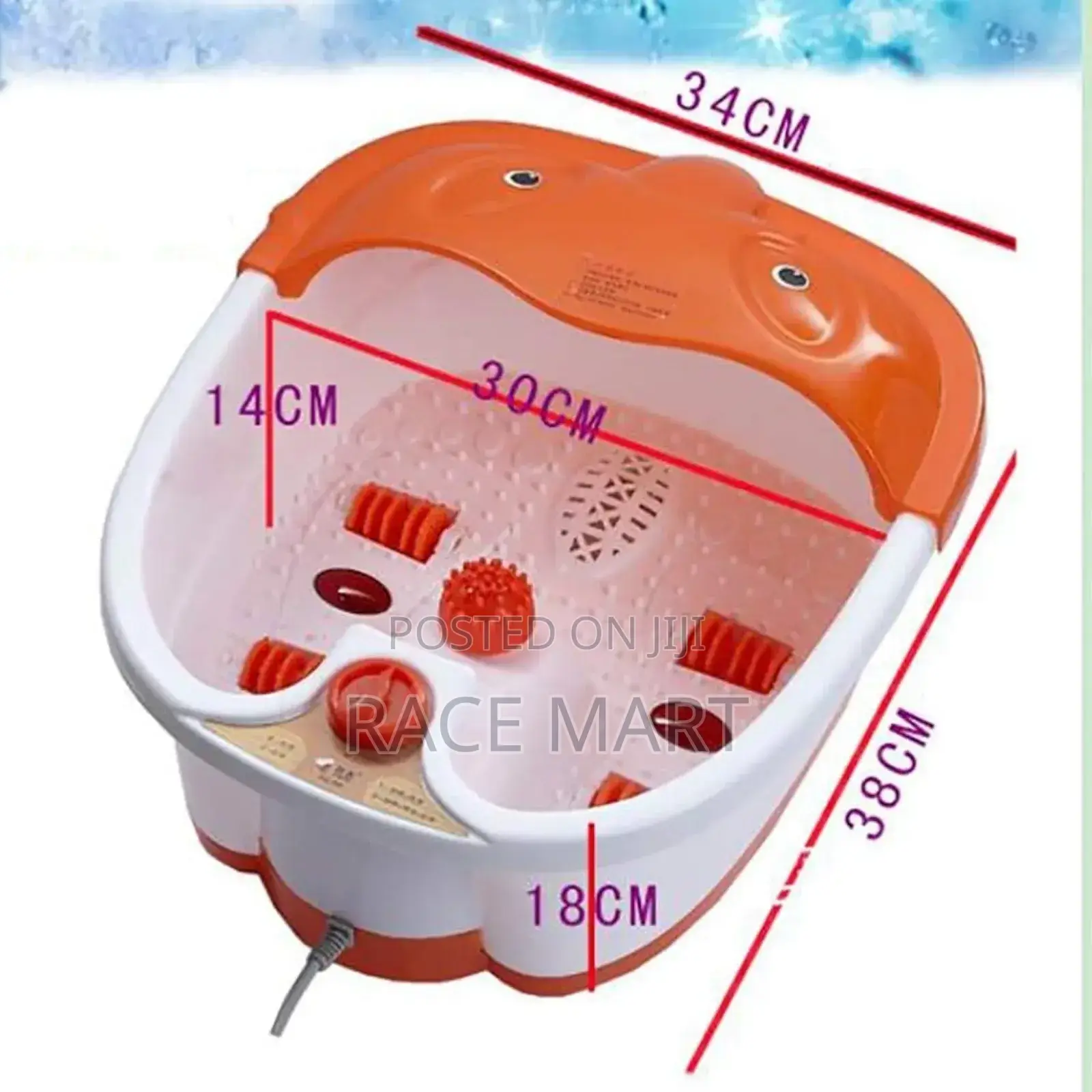 የእግር ማሳጀር (Foot Bath Massager)