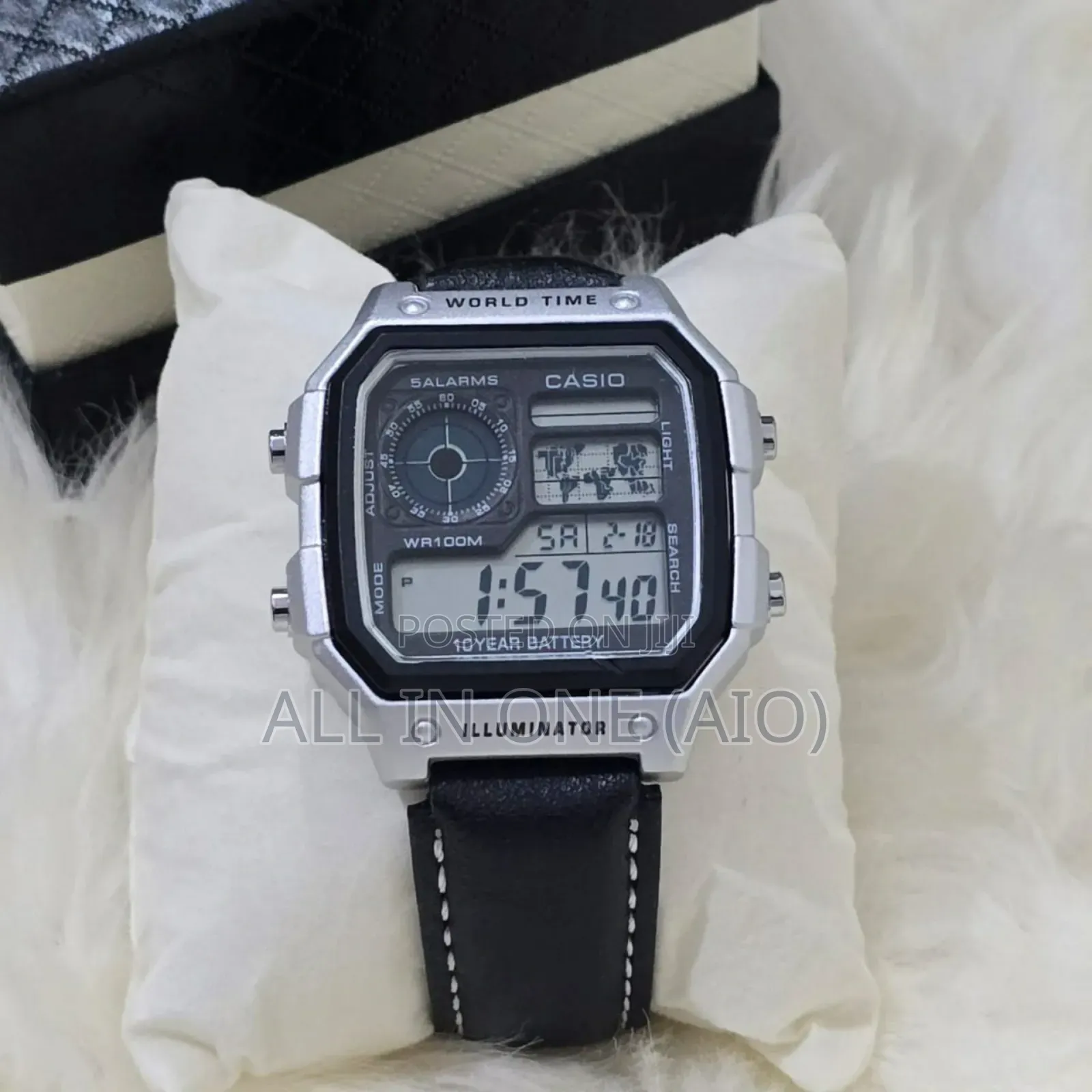 Casio World Time Wrist Watch
