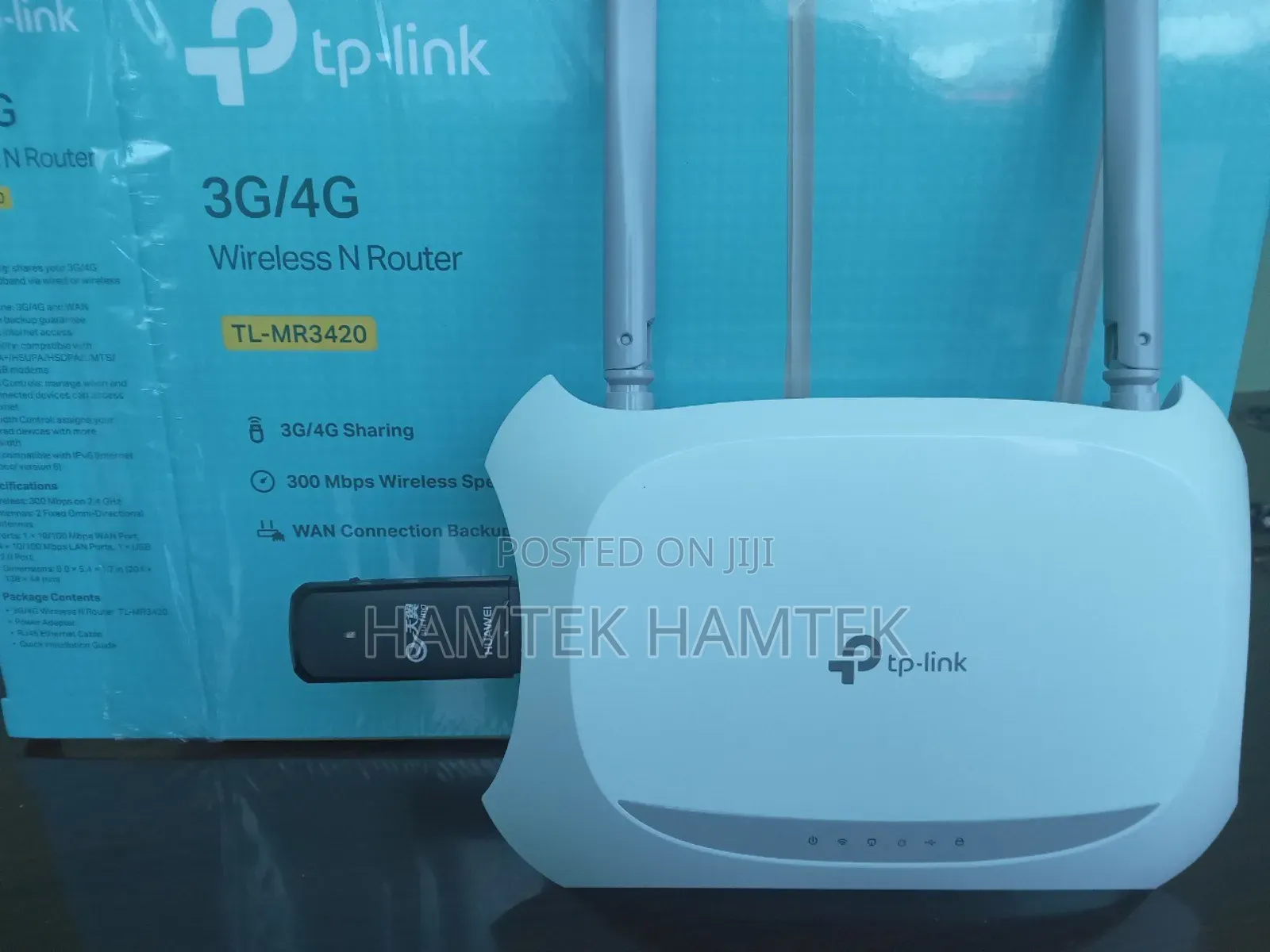Tp-Link Wireless N Router With Huawei Usb Modem