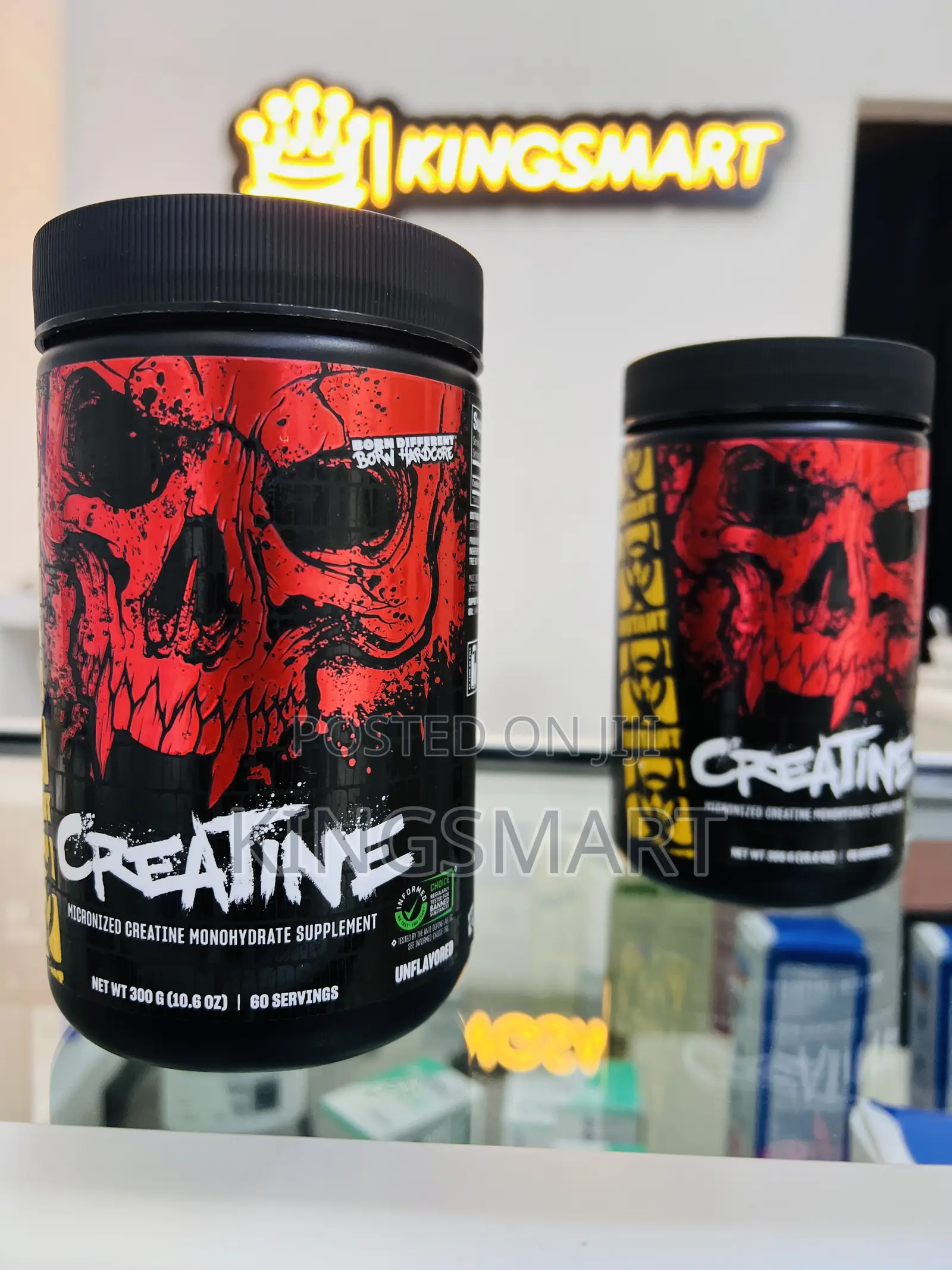 5 Gm Per Serving and 300 Gm Mutant Creatine Monohydrate