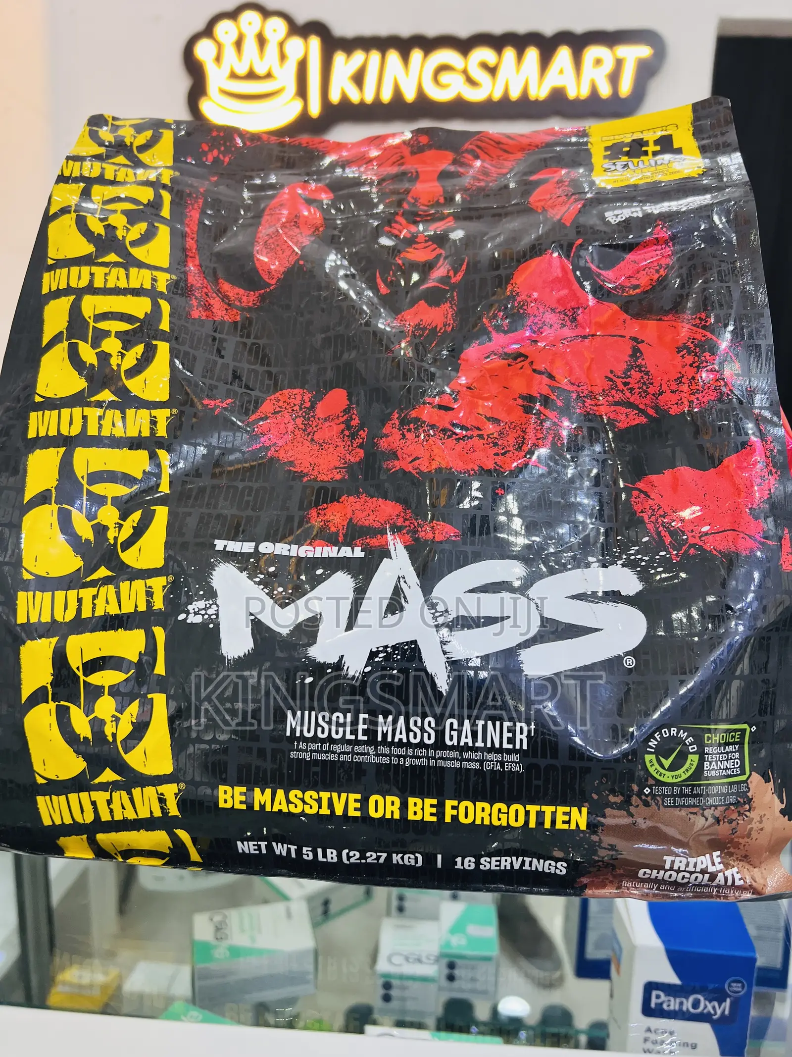 Mutant Mass Gainer 2.27 Kg and 16 High Quality Serving