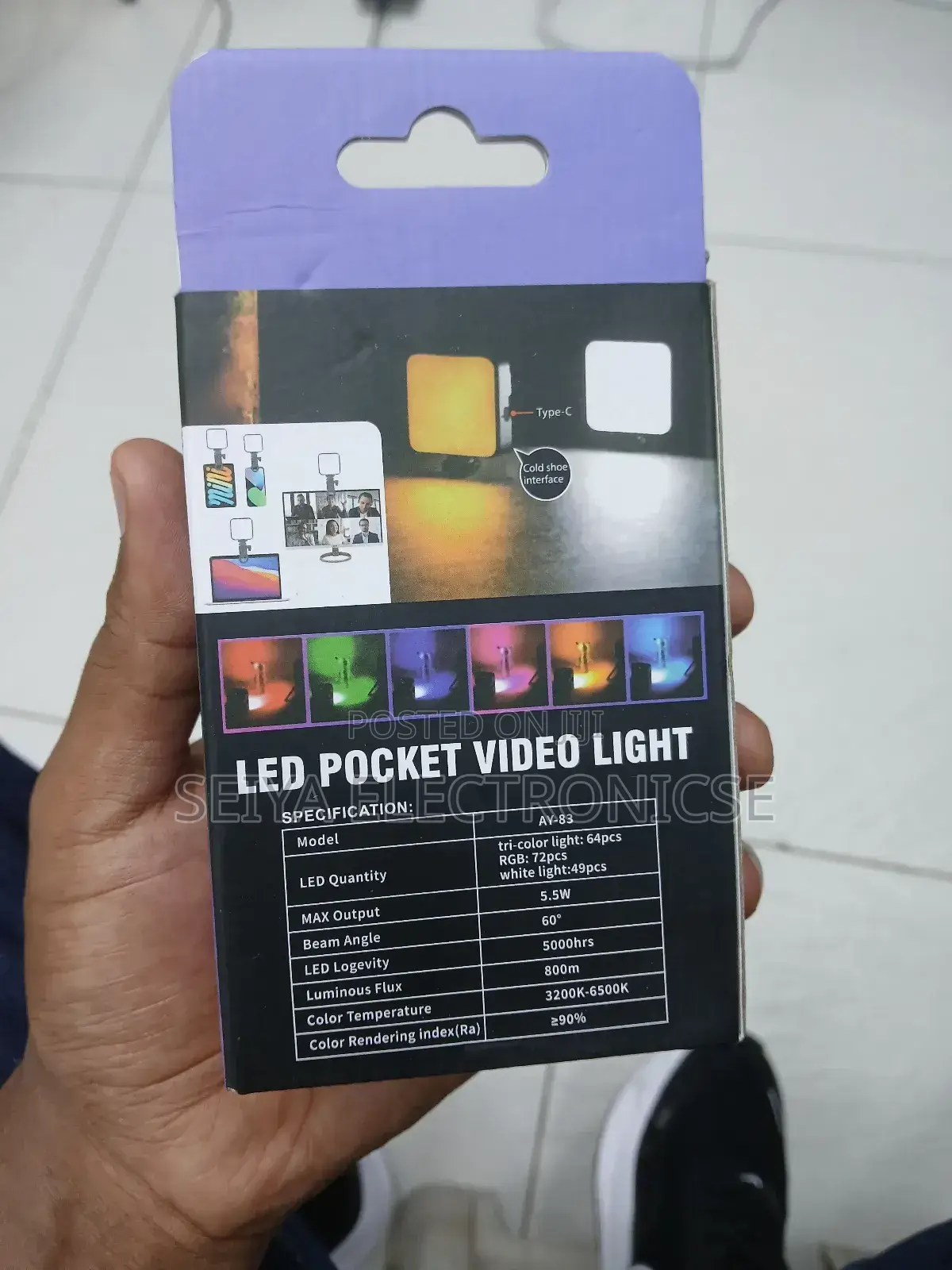 Ay 83 Led Pocket Video Light