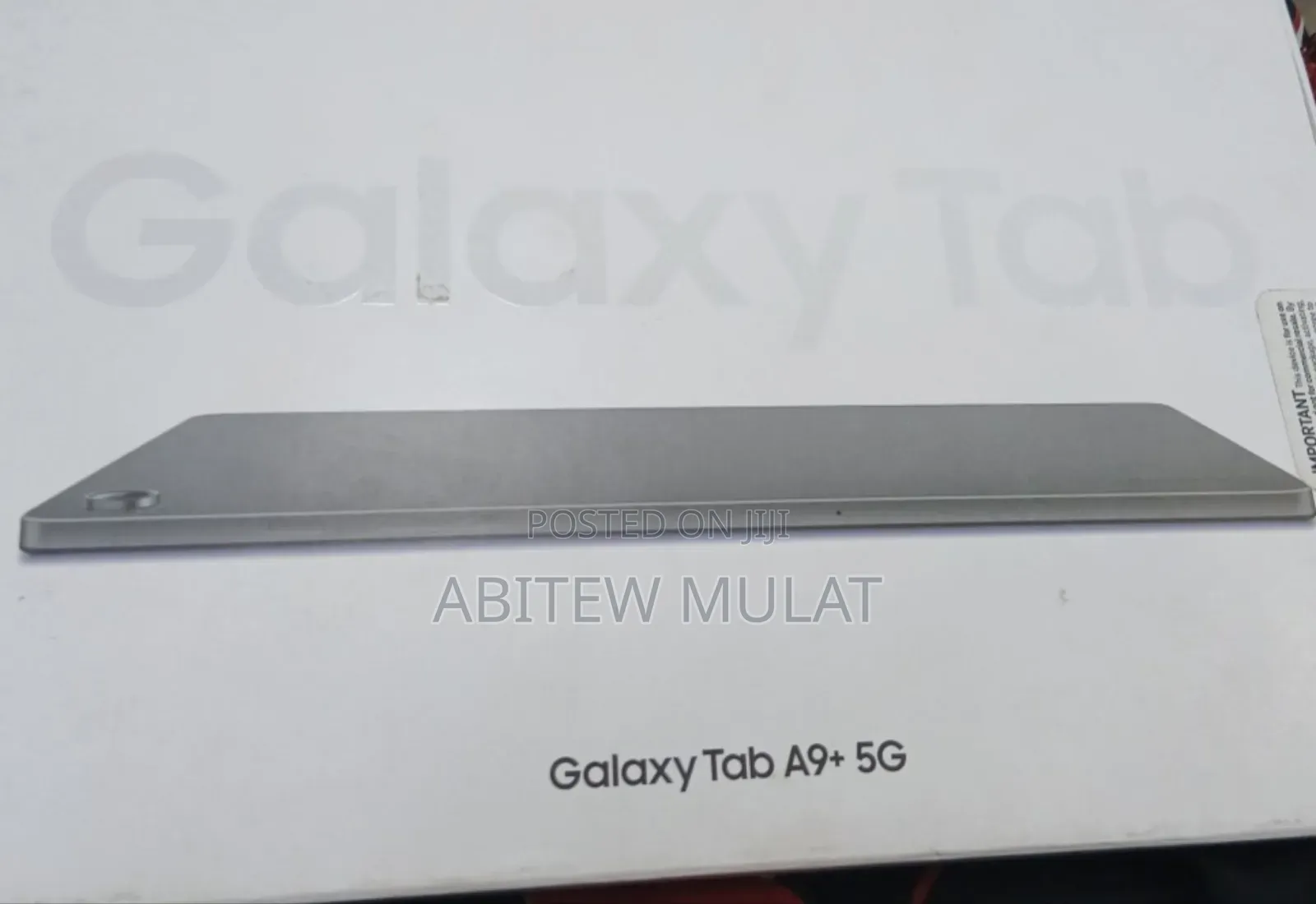 New Samsung Galaxy Tab A9+ 128 GB Gray