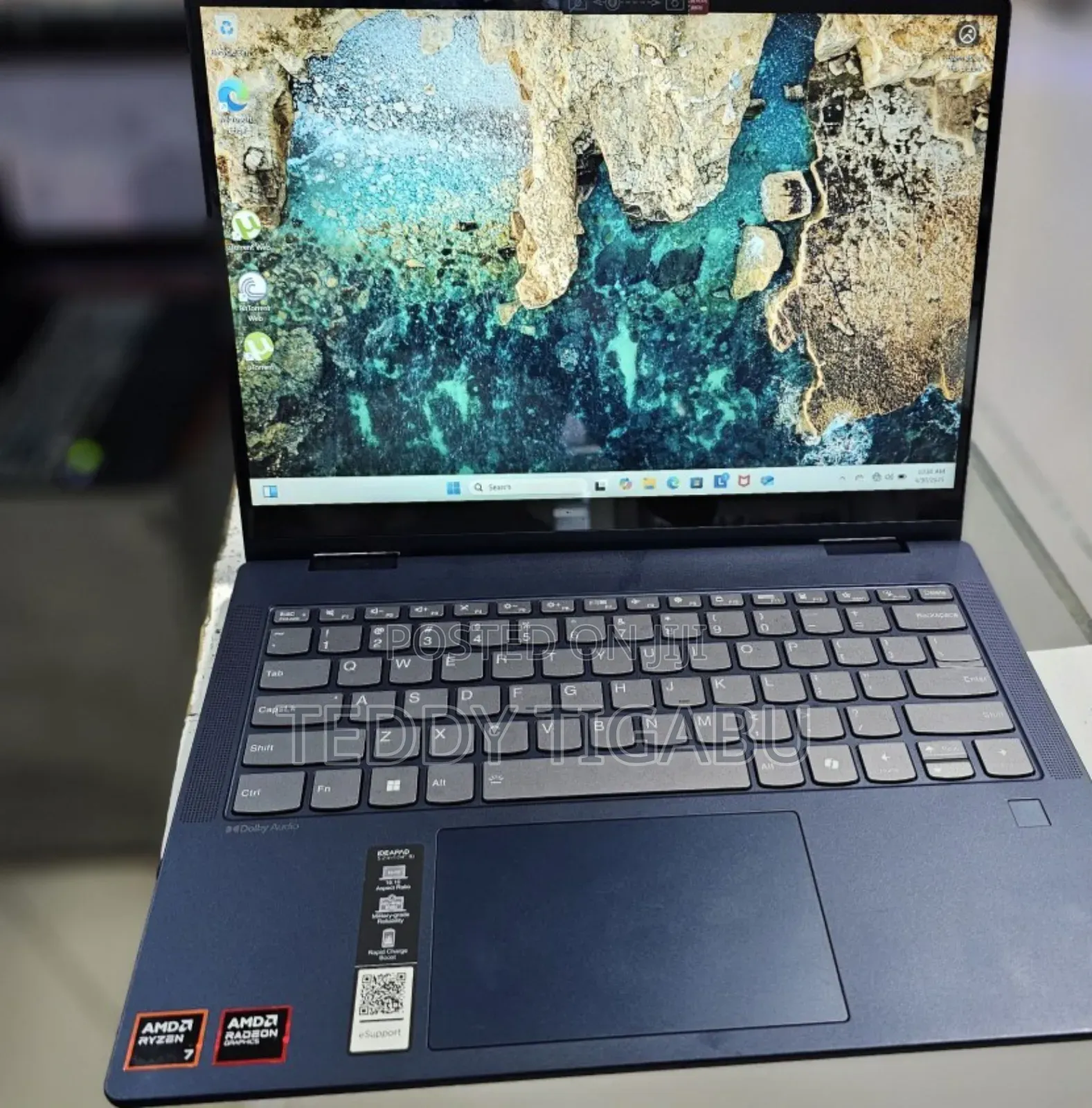 New Laptop Lenovo 16GB AMD Ryzen 7 SSD 1T