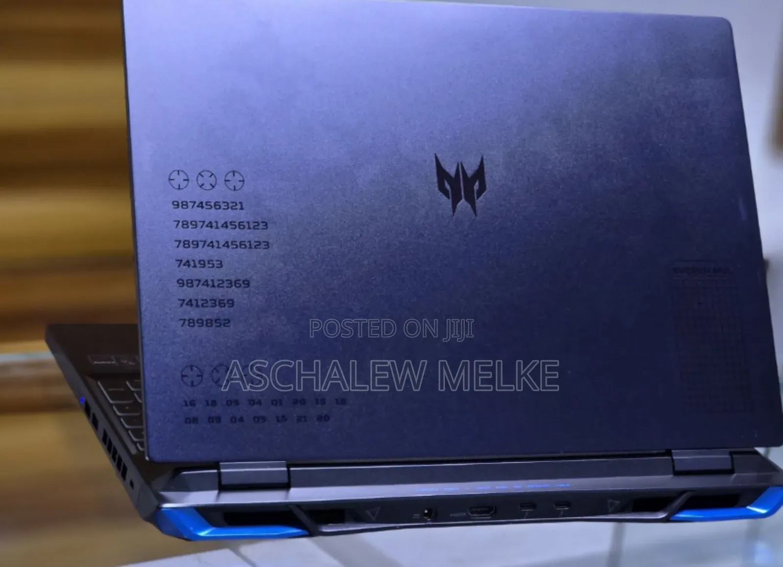 New Laptop Acer Predator Helios 300 32GB Intel Core I7 SSD 1T