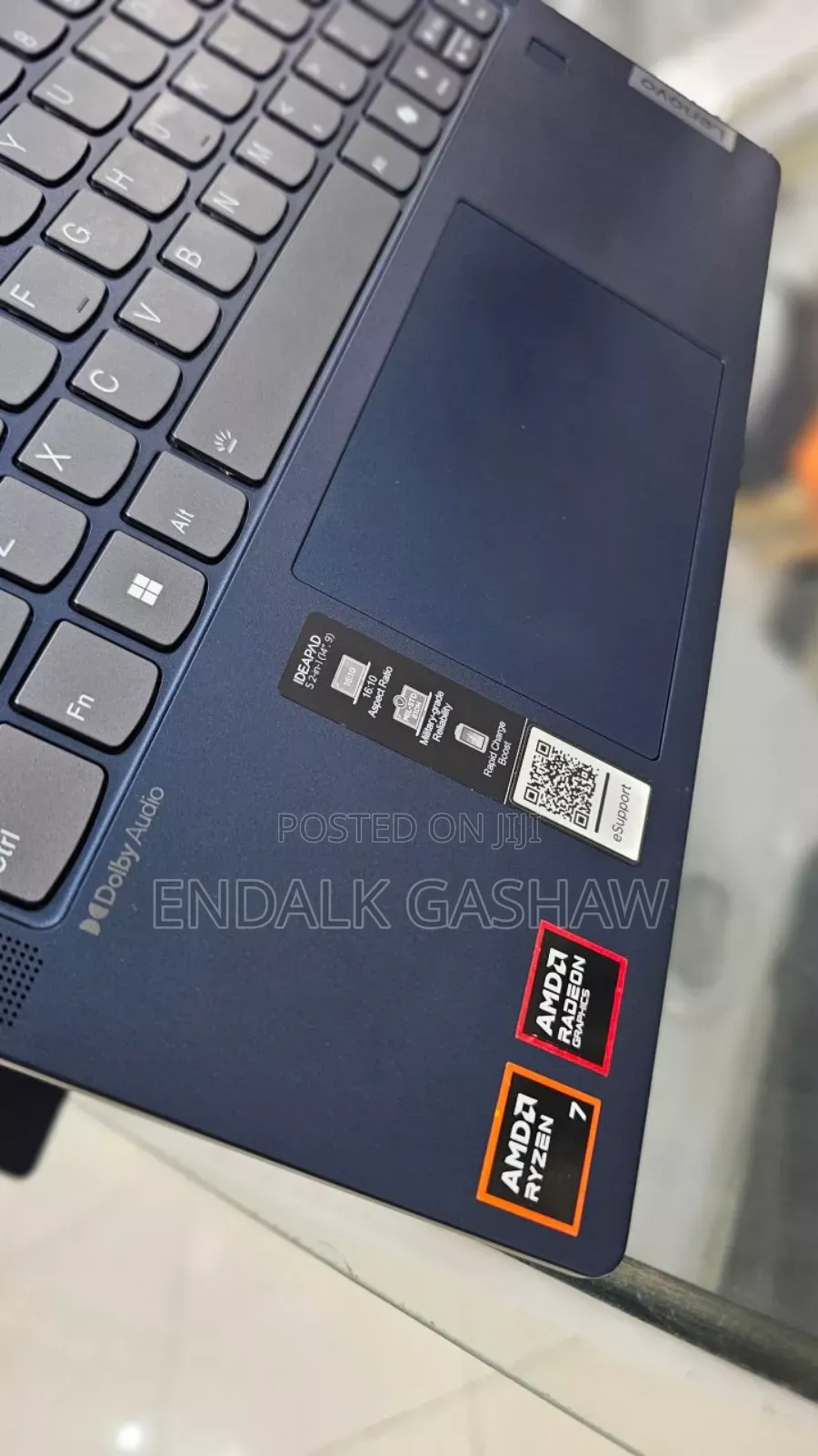 New Laptop Lenovo Ideapad 3 16GB AMD Ryzen 7 SSD 512GB