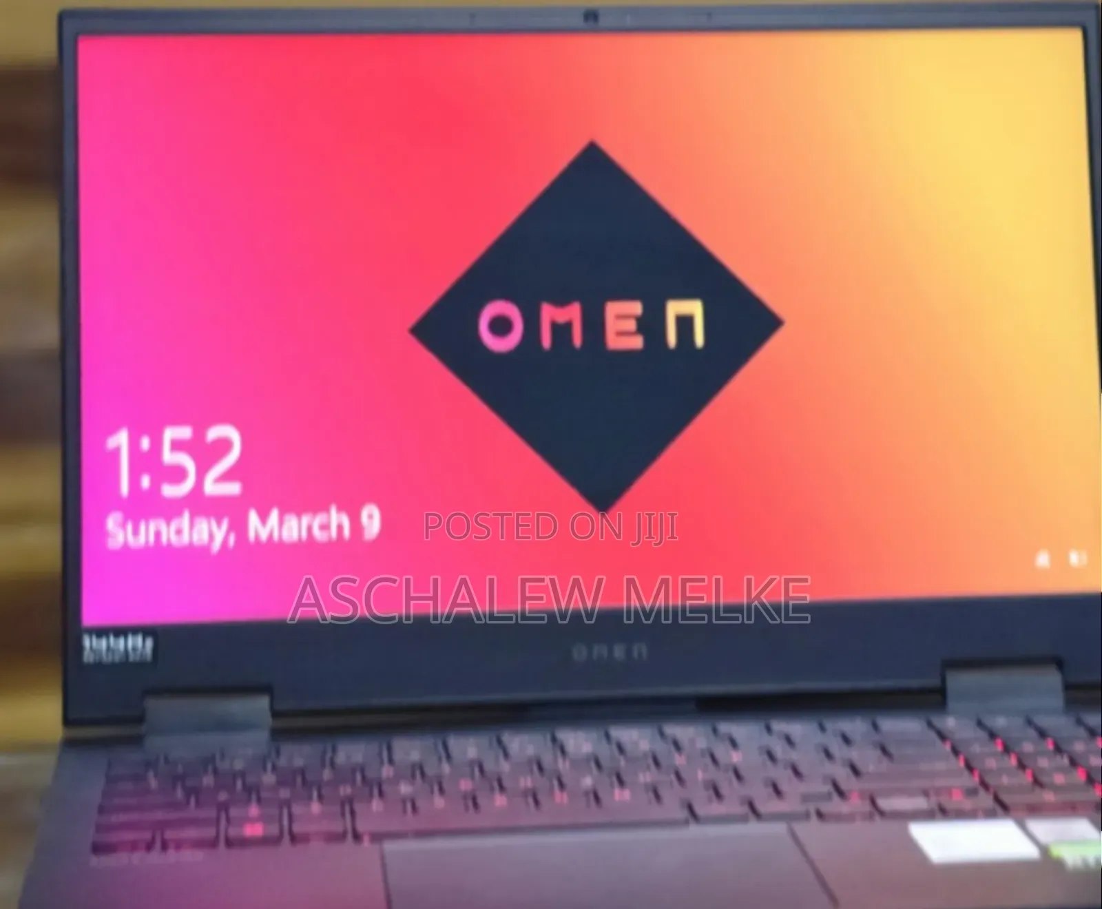 New Laptop HP Omen 15 16GB Intel Core I7 SSD 512GB