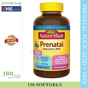 Photo - ለማርገዝ ላሰቡና ለእርጉዝ እናቶች የሚሆን መልቲቫይታሚን Prenatal Folic Acid +Dha