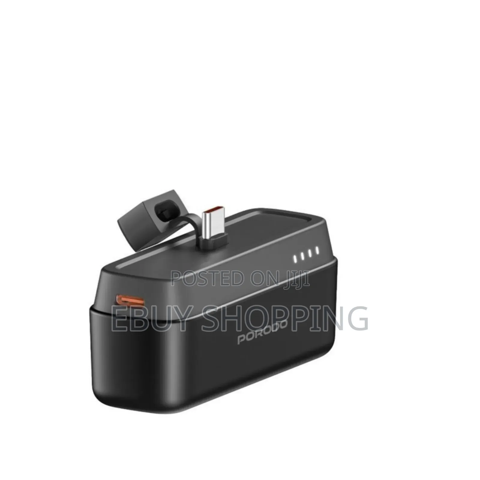 Compact 5000mah Power Bank – Porodo Mini for iPhone Type-C