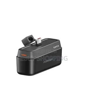 Compact 5000mah Power Bank – Porodo Mini for iPhone Type-C