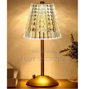 Multicolor Crystal Lamp – Touch Control Usb Rechargeable