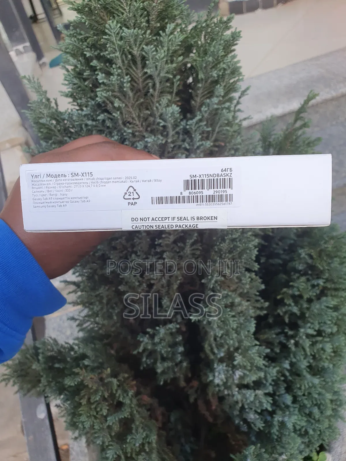 New Samsung Galaxy Tab A9 64 GB Blue