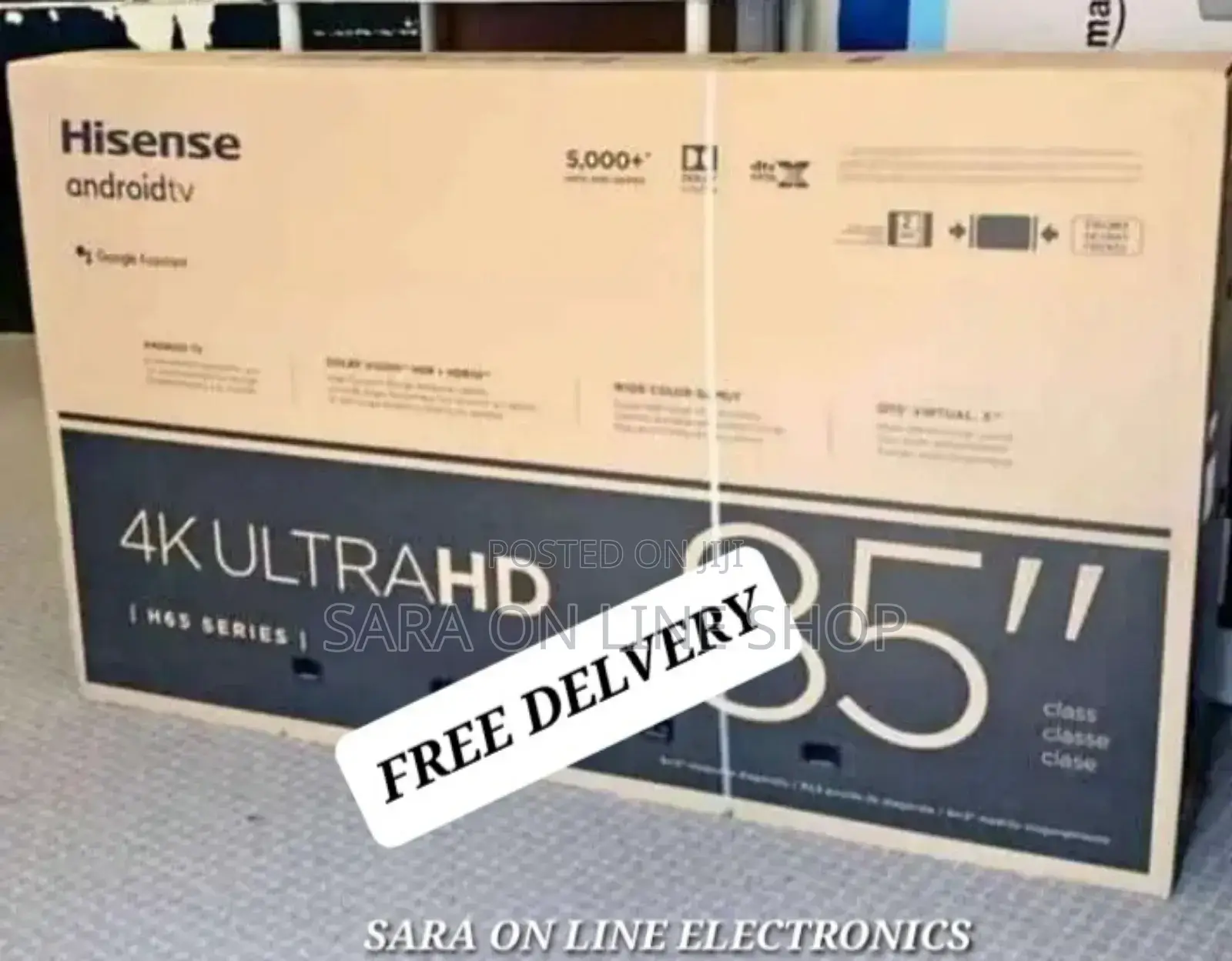 Hisense 85" Smart Ultra Hd Android Tv Price 210,500