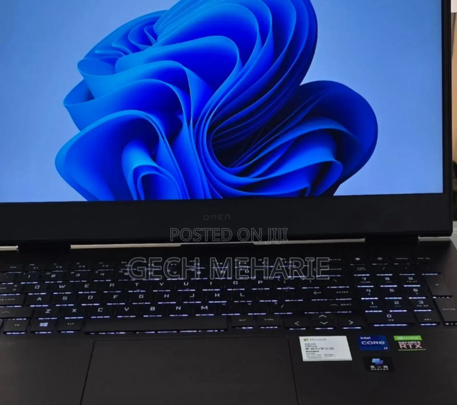 New Laptop HP Omen 16 16GB Intel Core I7 SSD 512GB