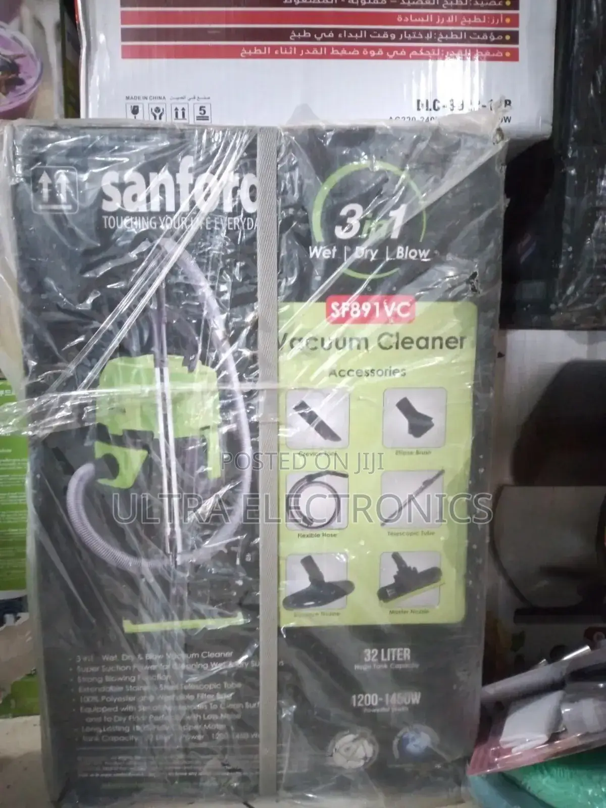 Sanford 3 in 1 Vacuum 32 Liter