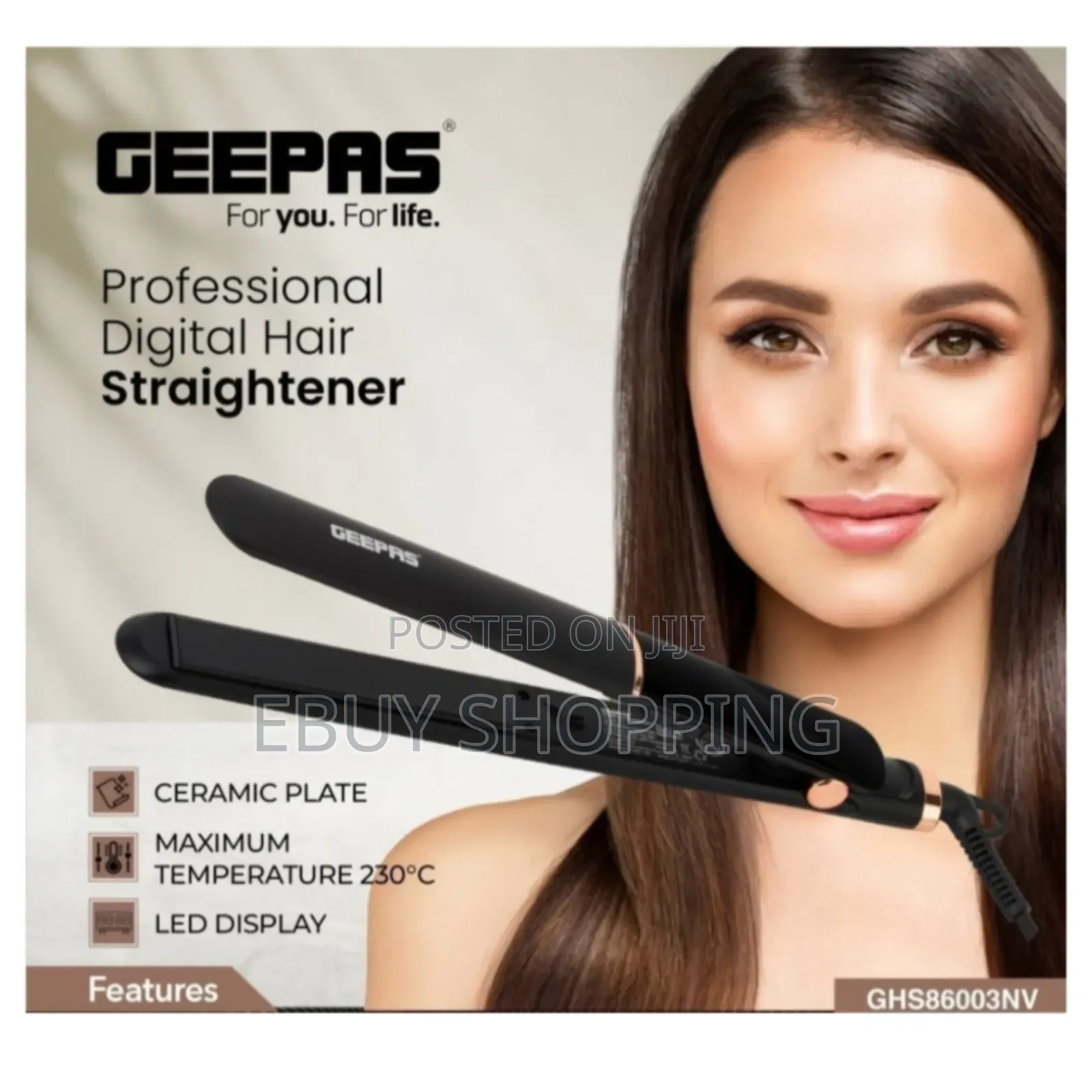 **Ceramic Plates Straightener – No Damage, Just Shine!**