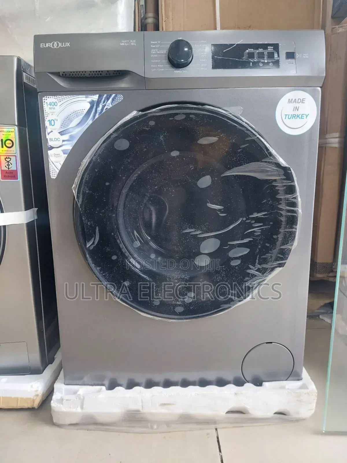 Eurolux Automatic Washing Machine 10 Kg