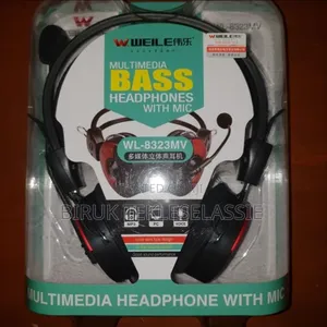 Photo - Weile Wl-8323mv Headphones With Microphone Headset