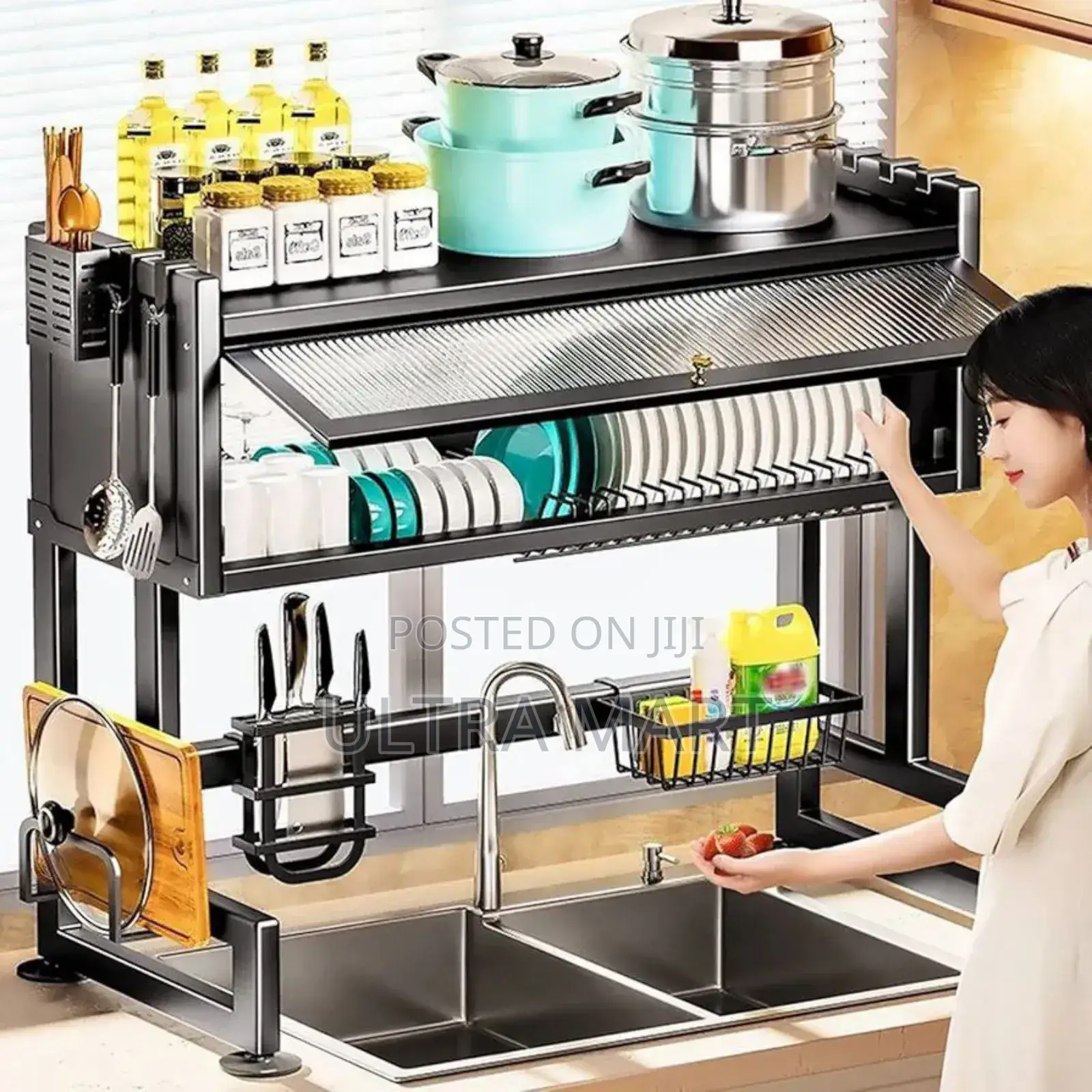 Kitchen Sink Utensils Drying Rack