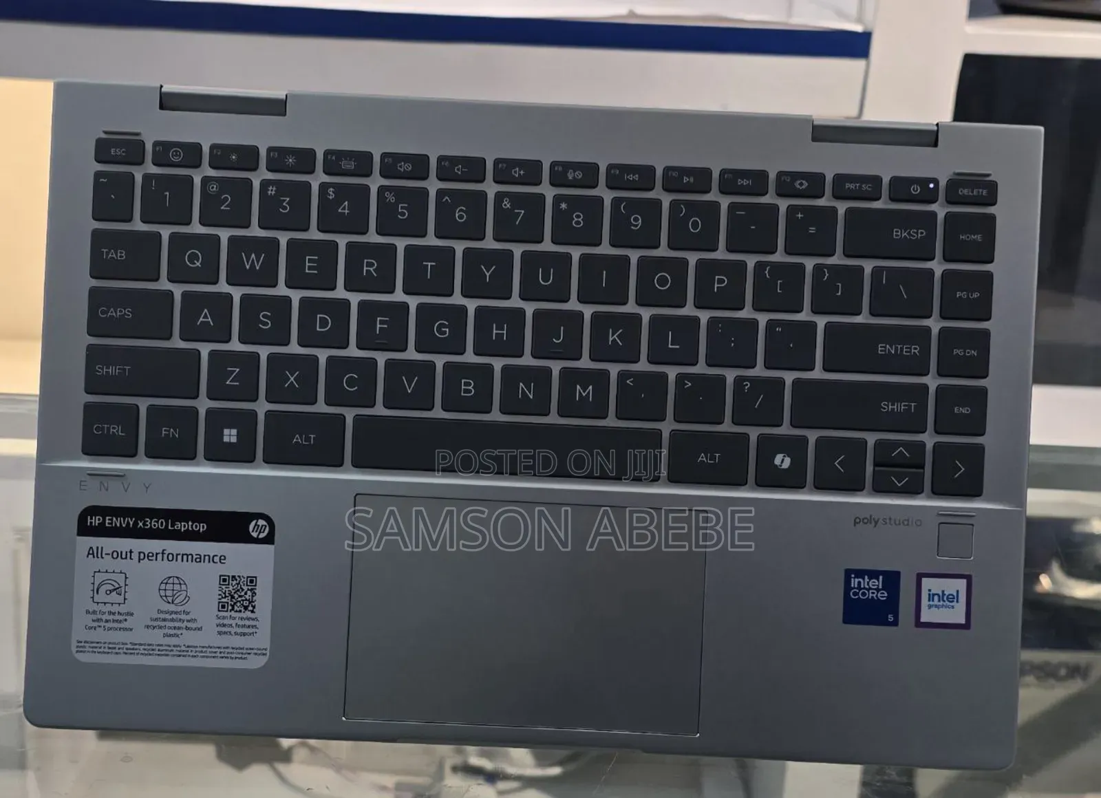 New Laptop HP Envy X360 8GB Intel Core Ultra 5 SSD 1T