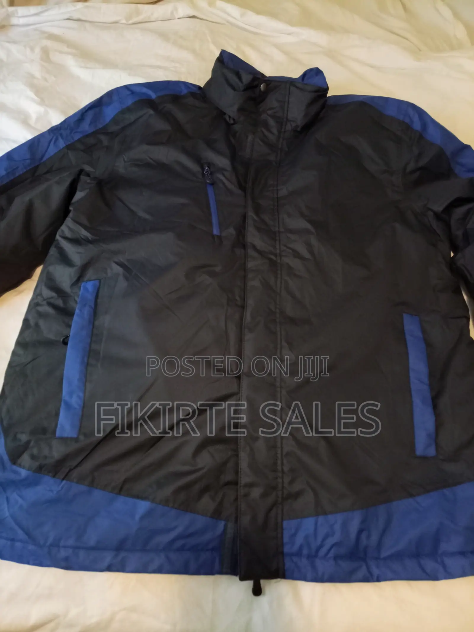 Men's Water Windproof (Isotex) Jacket - Navy Blue - XXL