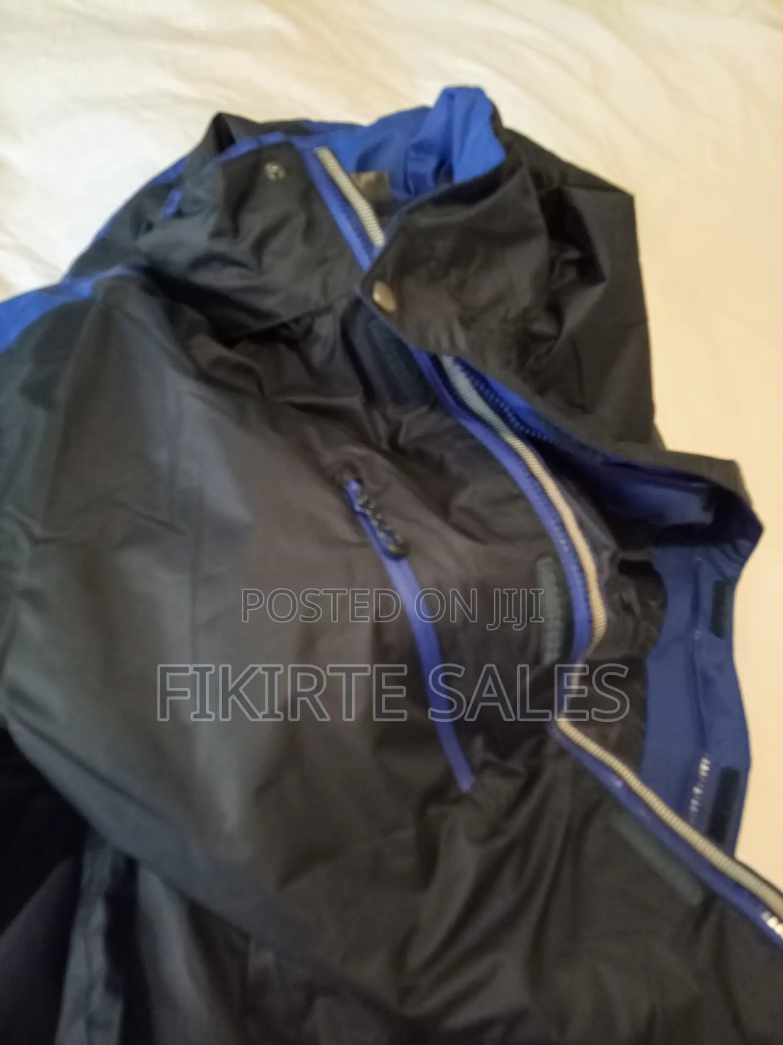 Men's Water Windproof (Isotex) Jacket - Navy Blue - XXL