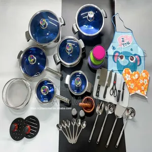 Photo - Stainles Ssteel Coockware Set Kitchen
