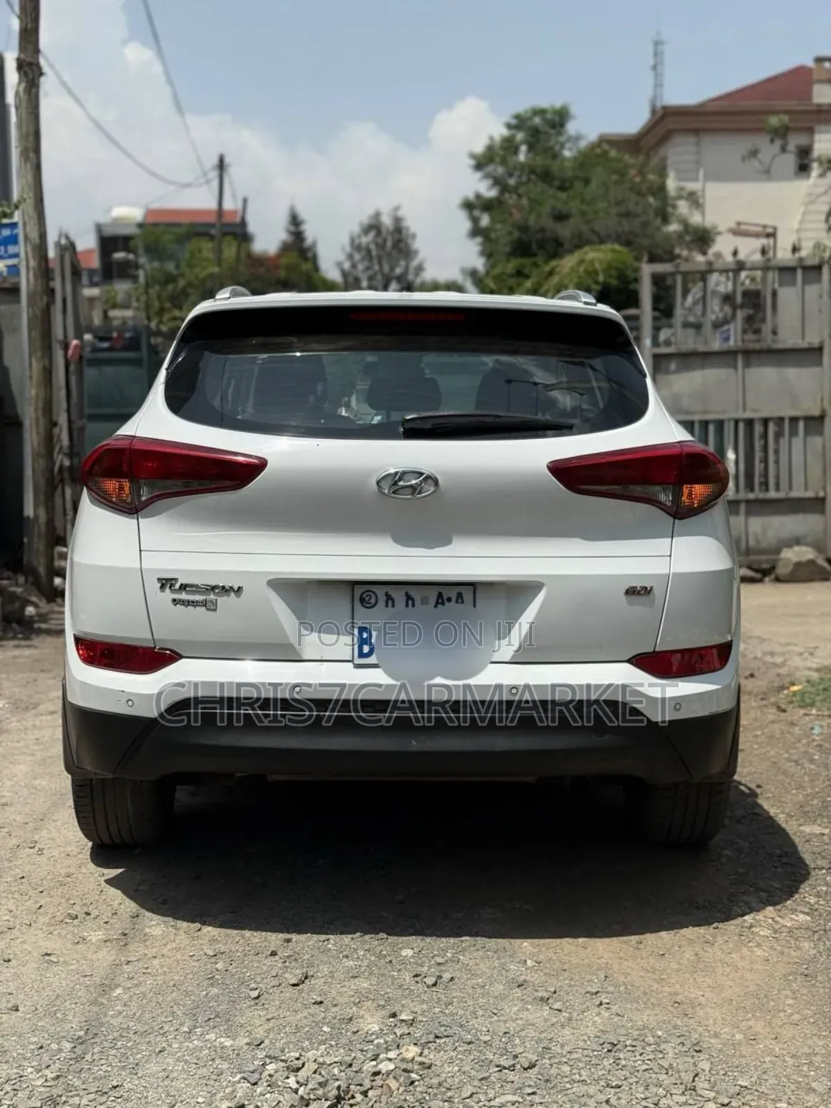 Hyundai Tucson Limited FWD 2018 White