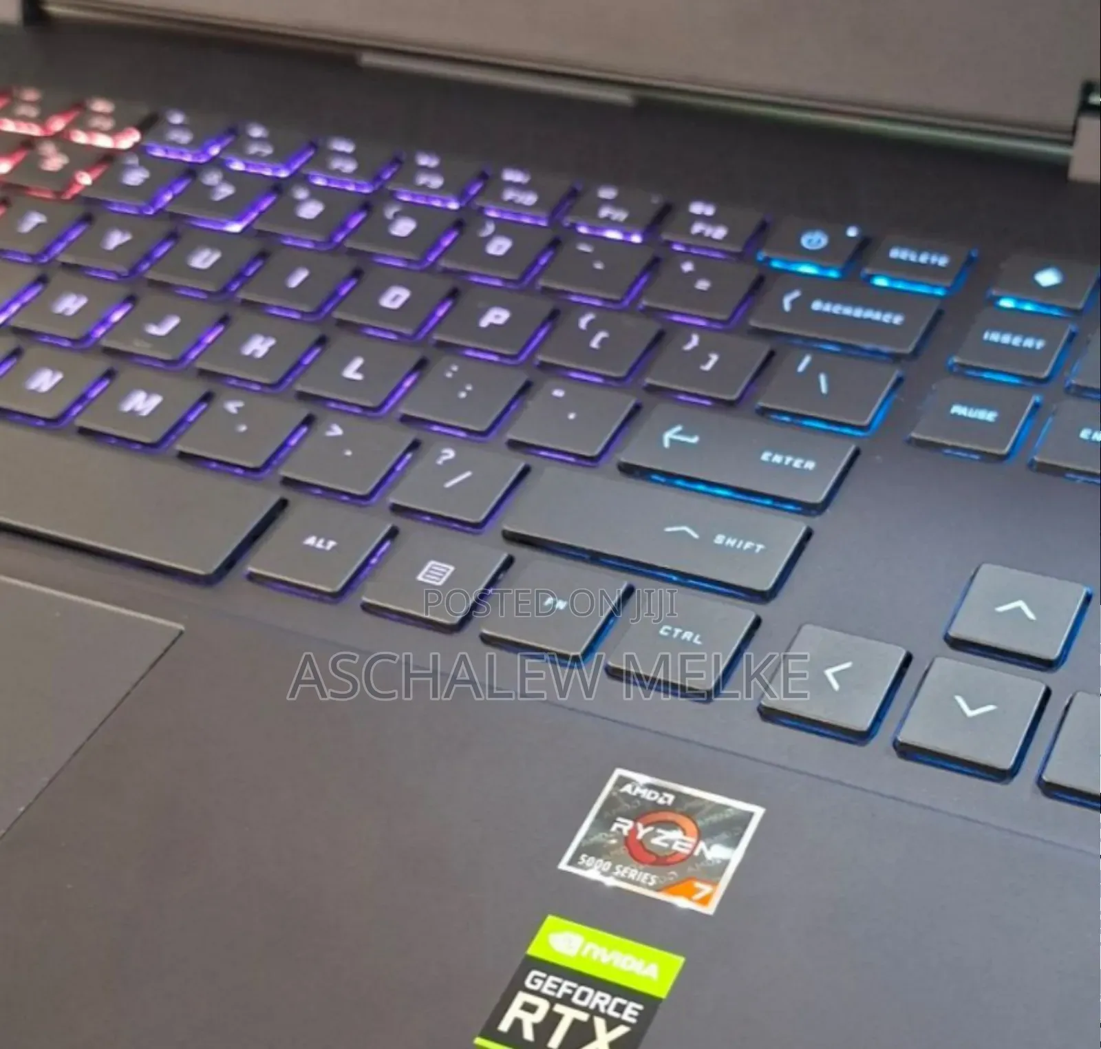 New Laptop HP Omen 17 16GB AMD Ryzen 7 SSD 512GB